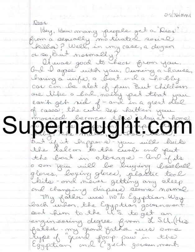 Jack Trawick 10 Page Letter and Envelope Set Both Signed