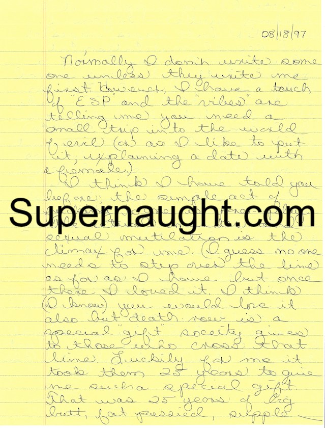 Jack Trawick Six Page Letter and Envelope Both Signed