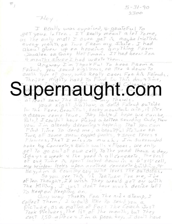 Jackie Humphreys Letter and Envelope Set Both Signed