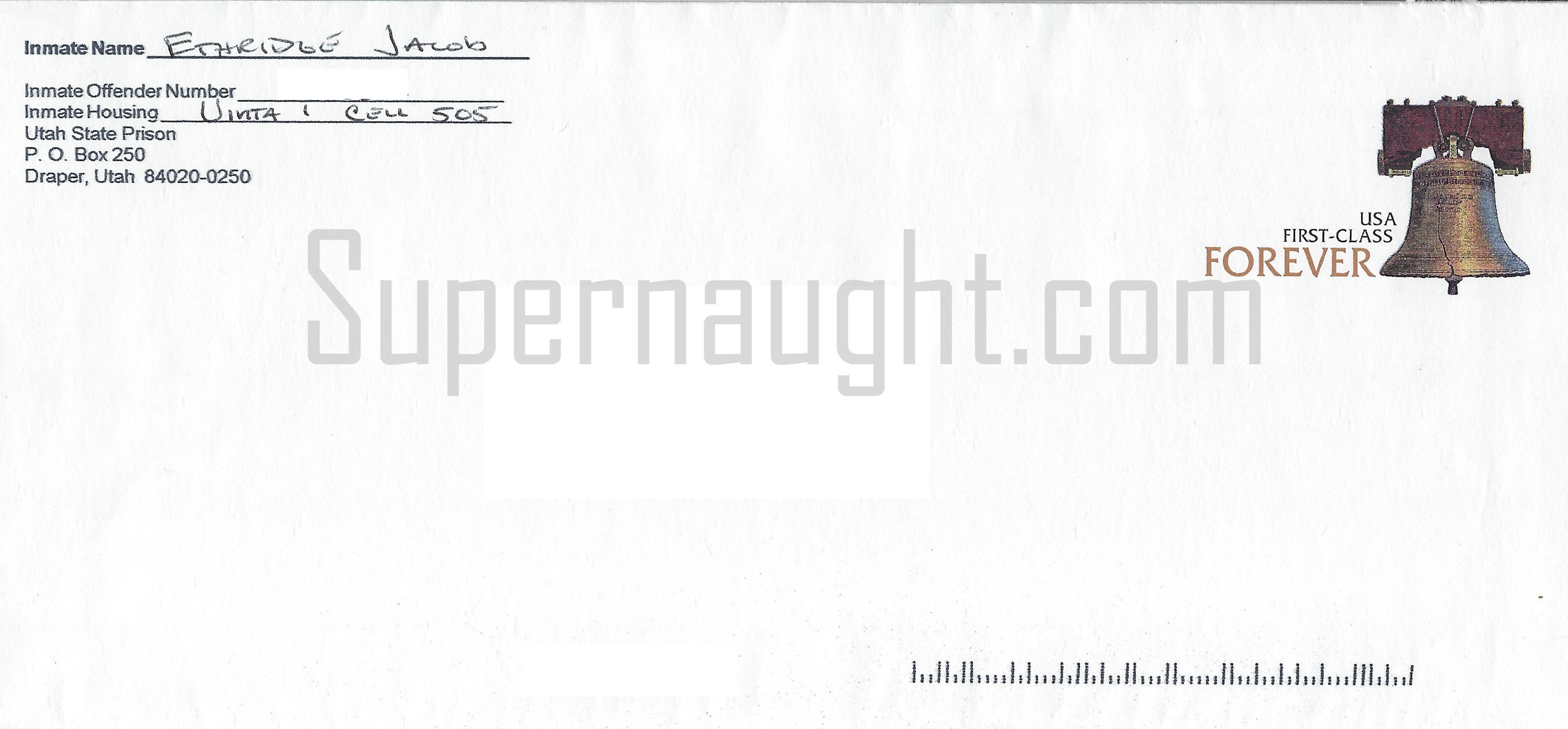 Jacob Ethridge Letter with Envelope Set Both Signed image 3