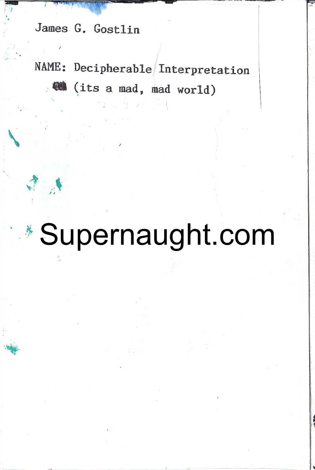 James Gostlin Decipherable Interpretation Artwork image 2