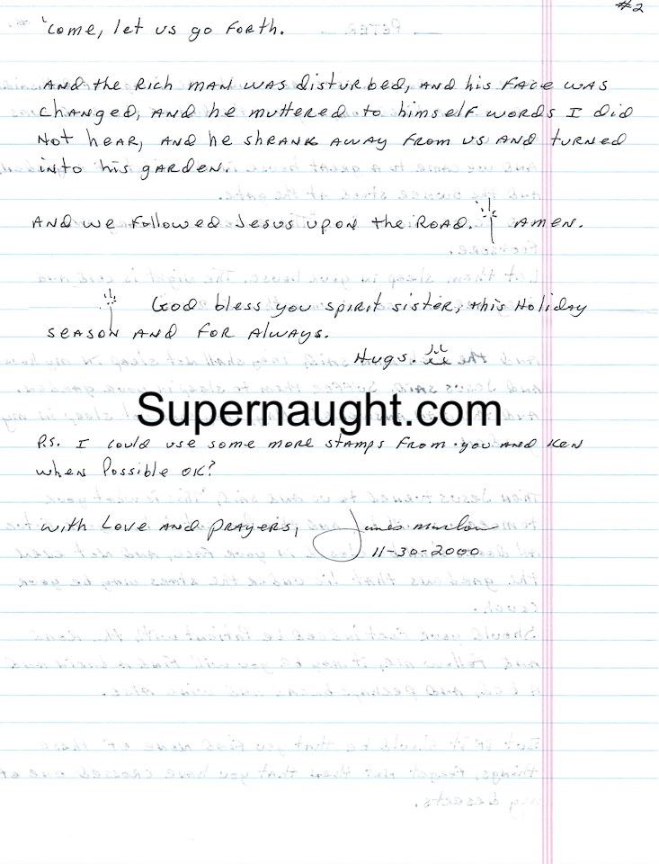 James Marlow Story Signed image 2