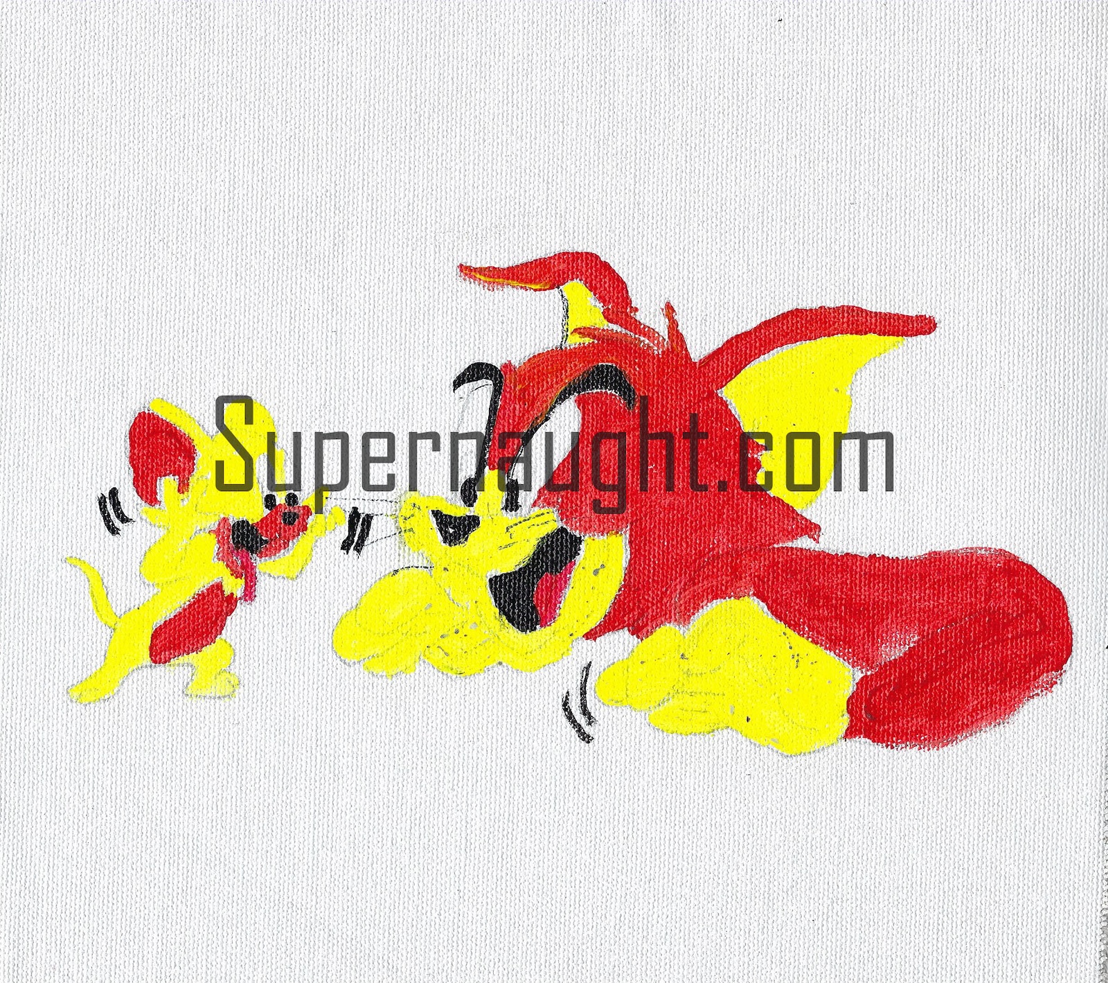 James Marlow Tom and Jerry Painting