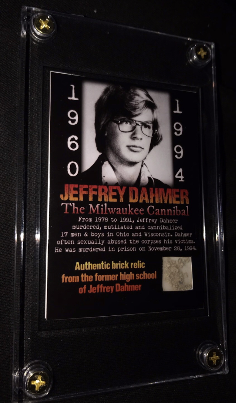 Jeffrey Dahmer School Brick Card