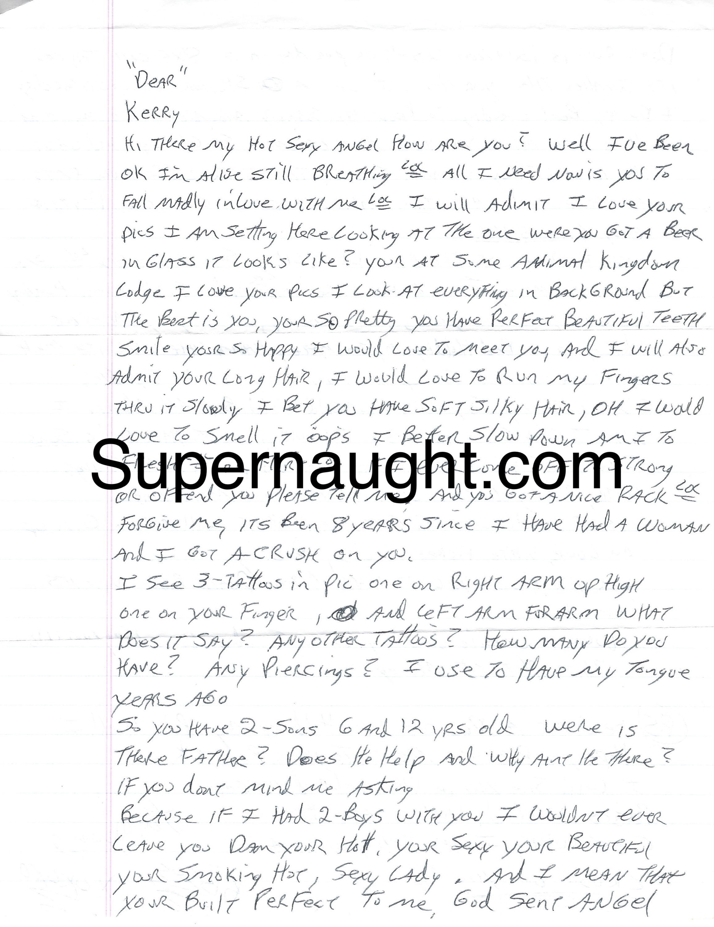 Jeremy Jones Fiancee Letter and Envelope Set Both Signed