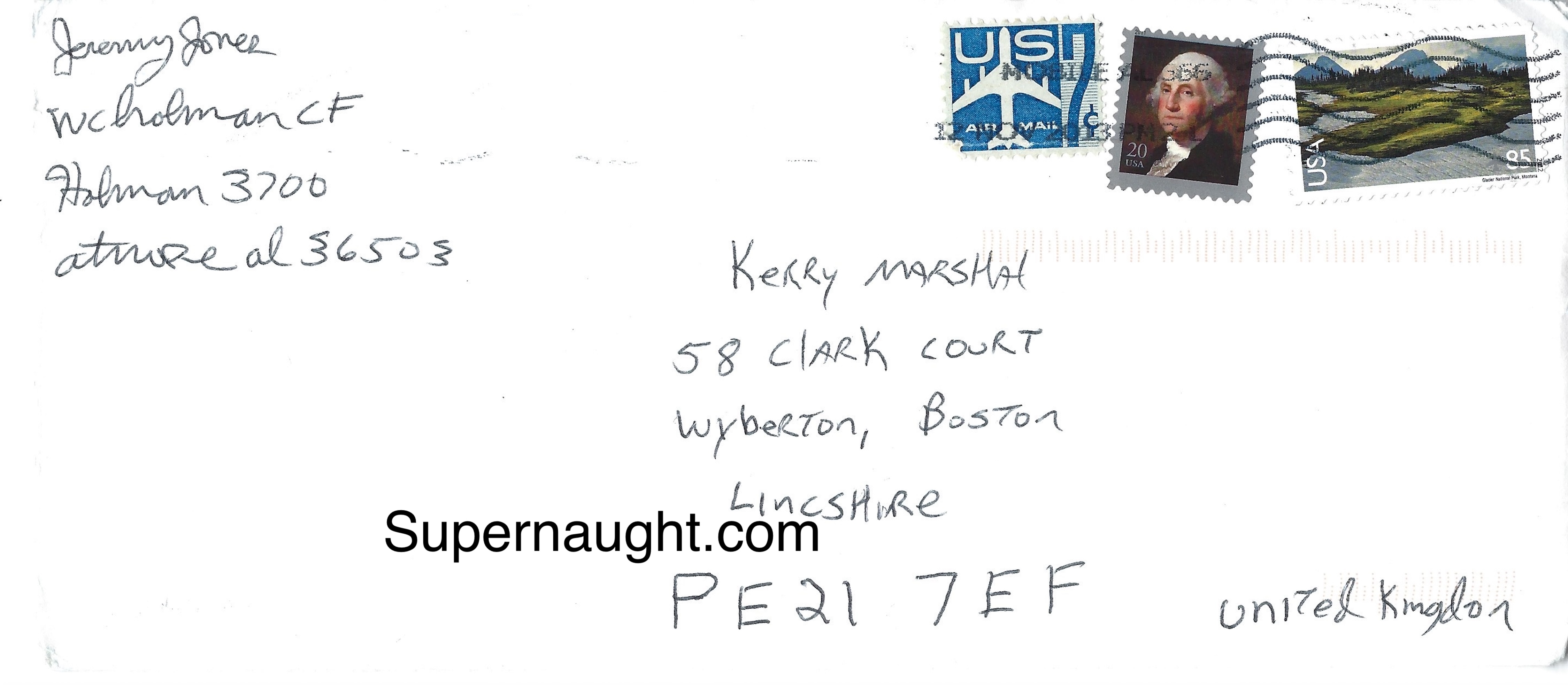 Jeremy Jones Hand Tracing Signed with Lock of Hair and Letter image 3