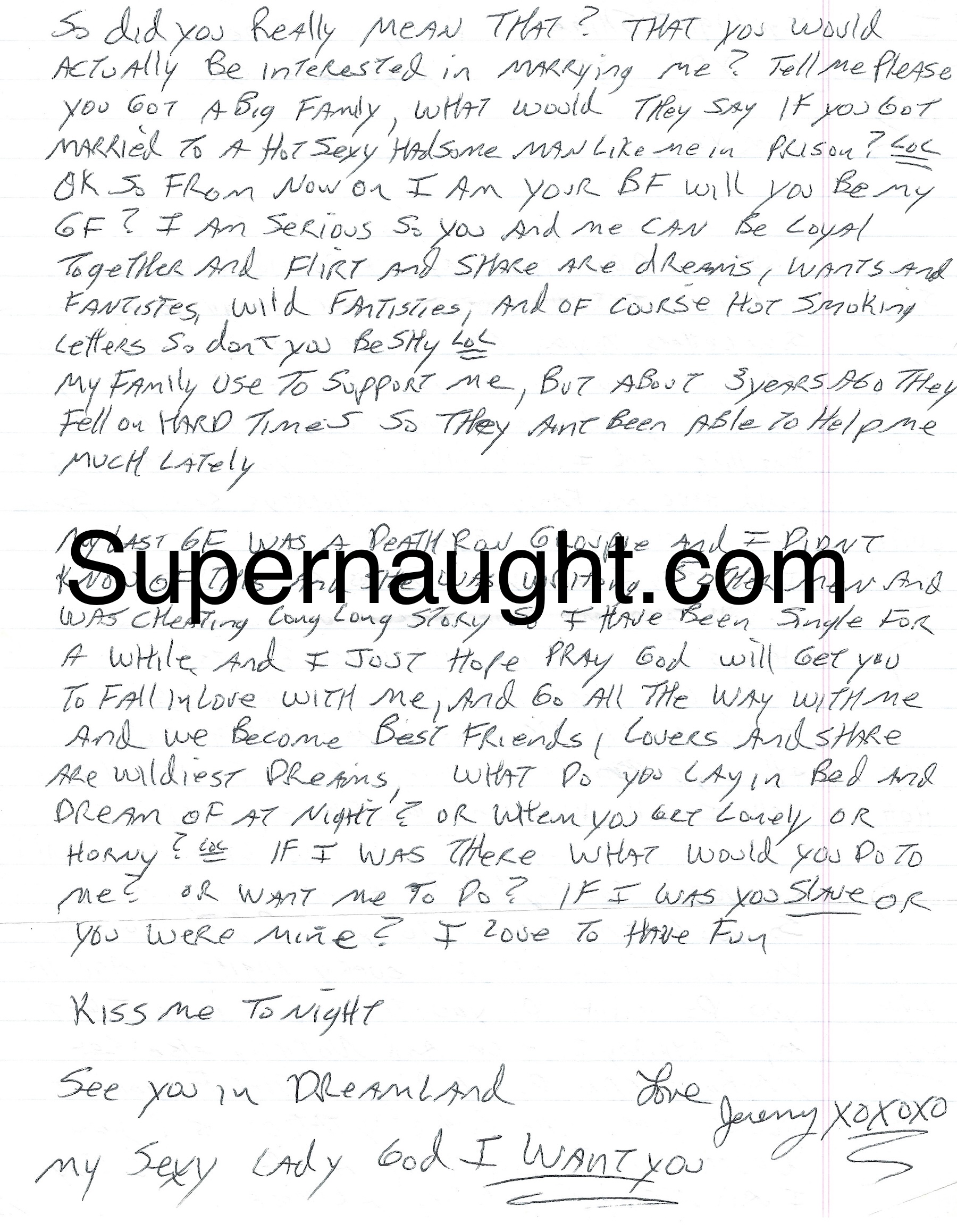 Jeremy Jones Love Letter and Envelope Both Signed image 2