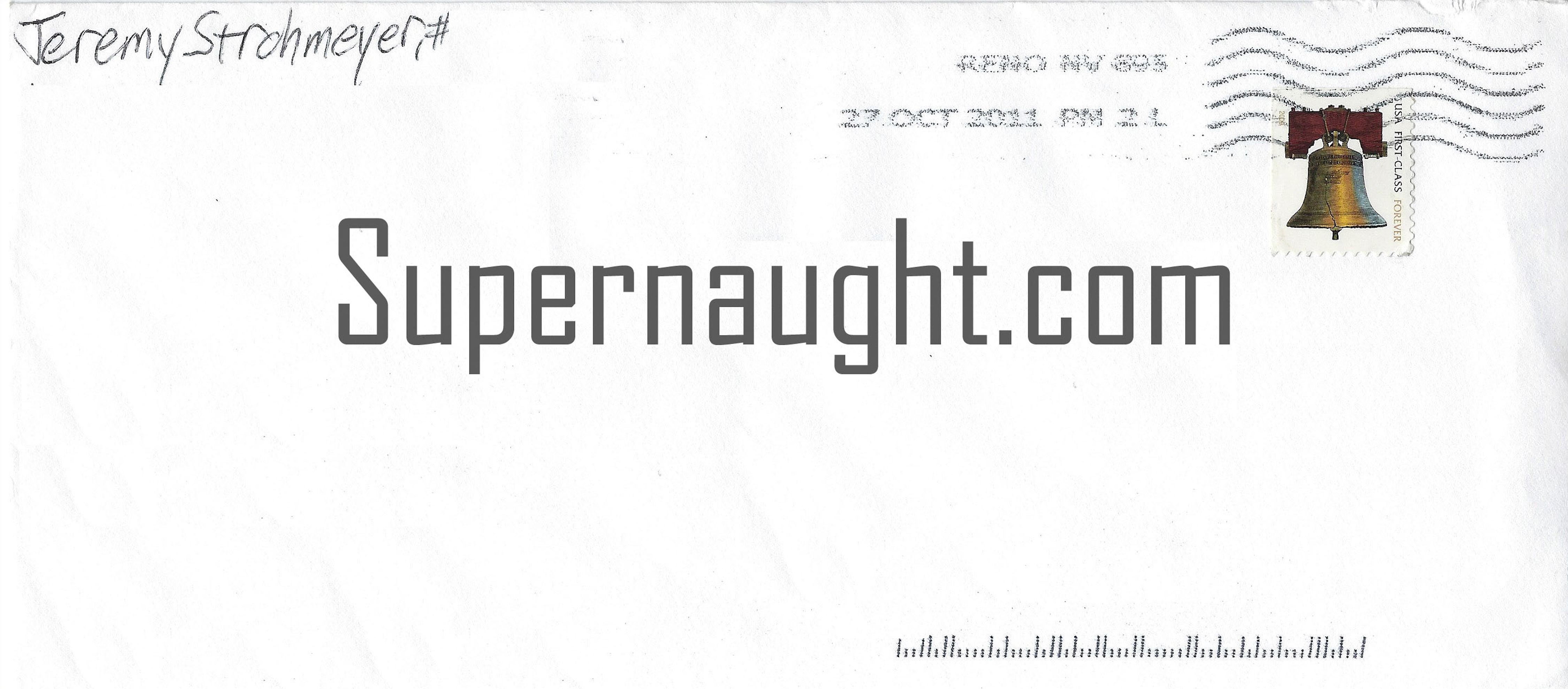 Jeremy Strohmeyer Three Page Letter and Envelope Set Both Signed image 4