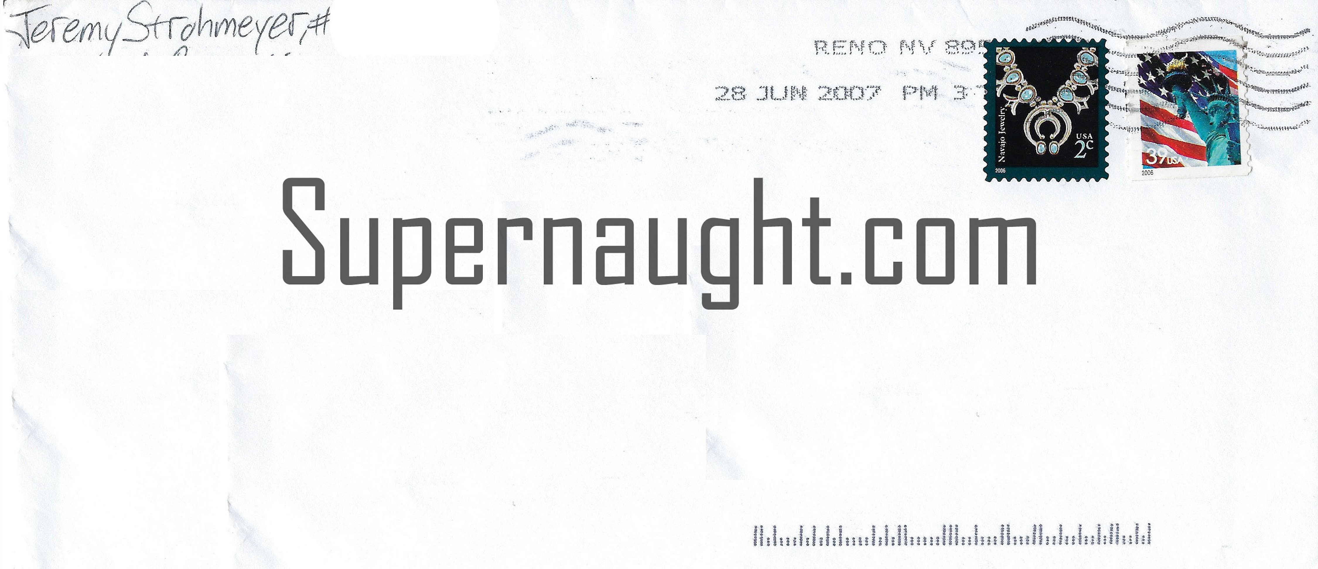 Jeremy Strohmeyer Five Page Letter and Envelope Set Signed image 6