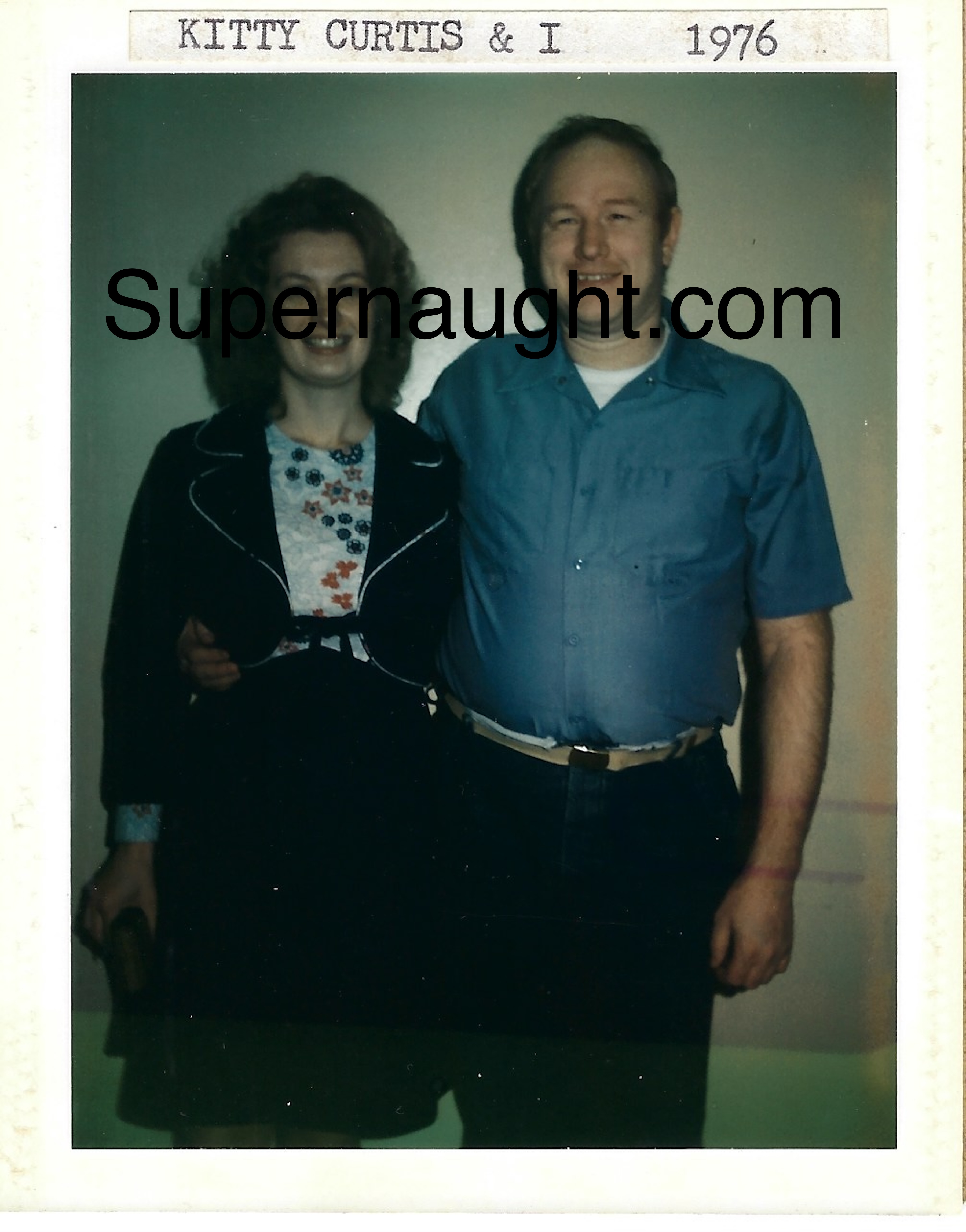 Jerry Brudos and Friend 1976 Polaroid