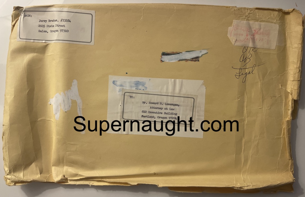 Jerry Brudos Crime and Punishment Book With Signed Letter and Envelope image 4