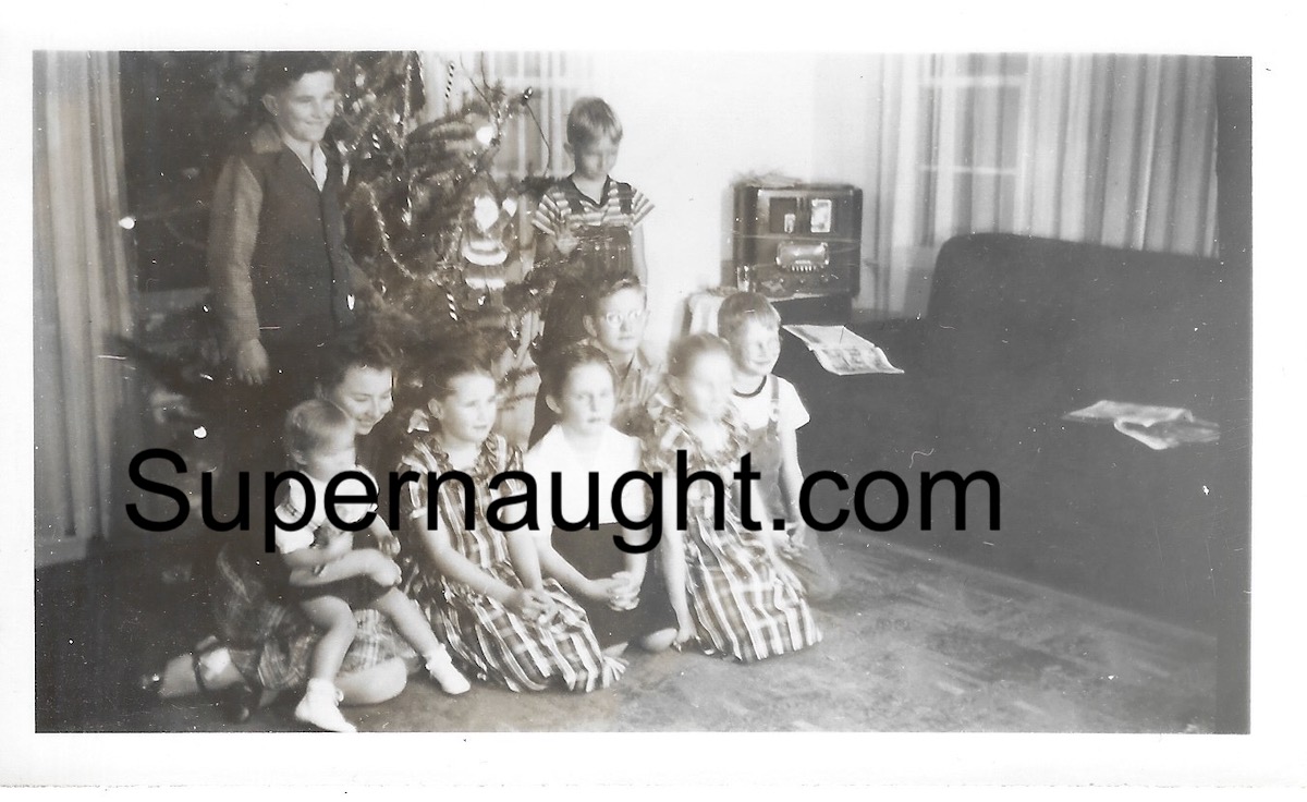 Jerry Brudos Family 1946 Christmas Eve Photograph