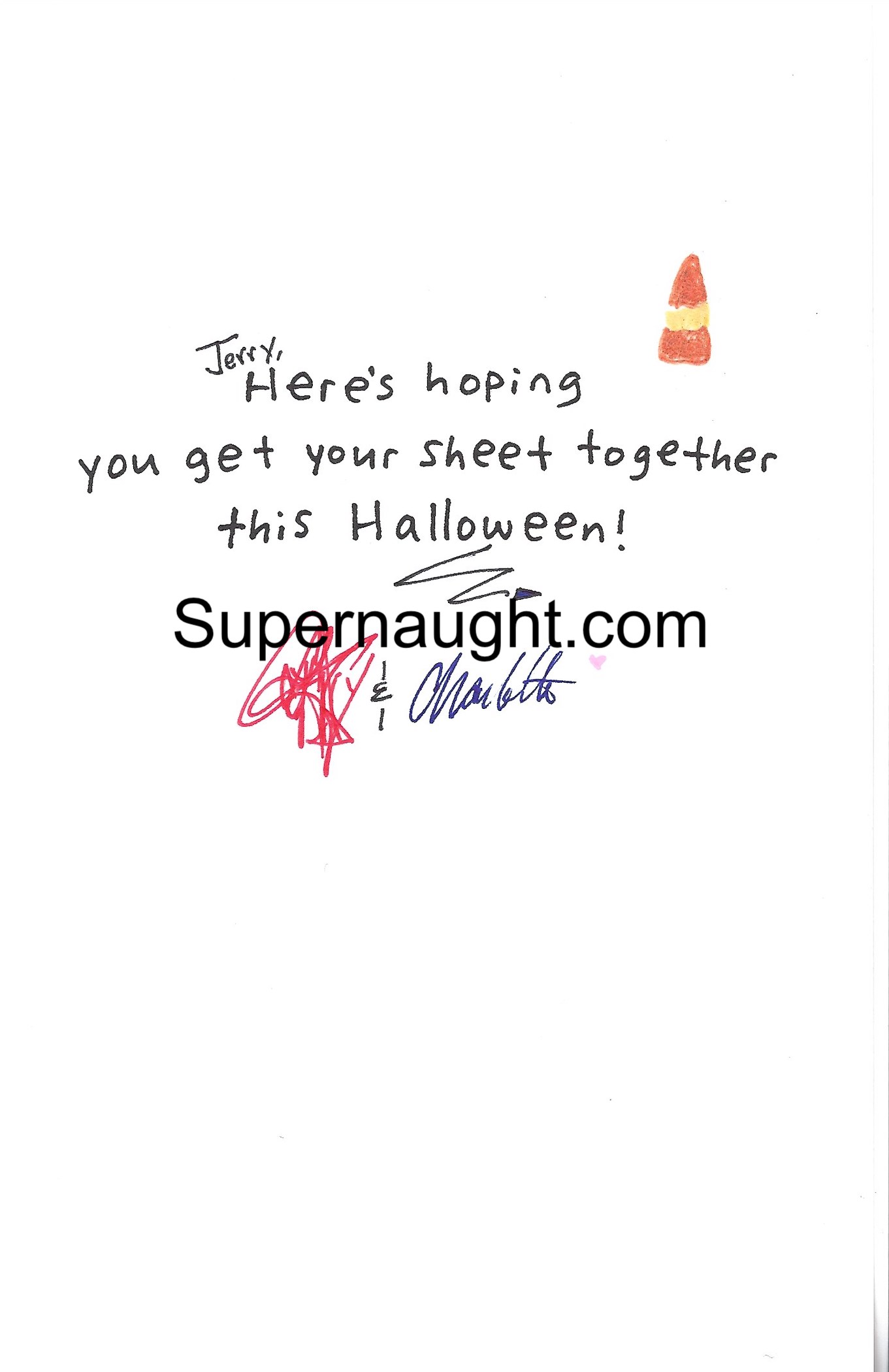 Jerry Brudos Halloween Card