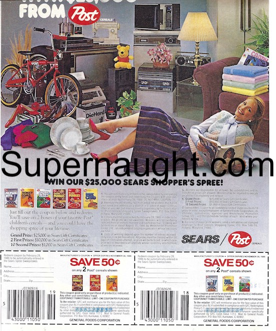 Jerry Brudos High Heels Post Cereal Ad
