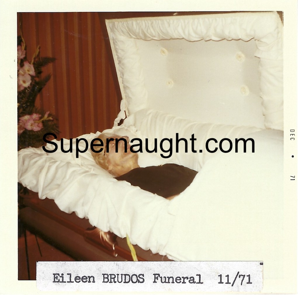 Jerry Brudos His Mom in Her Casket Photo
