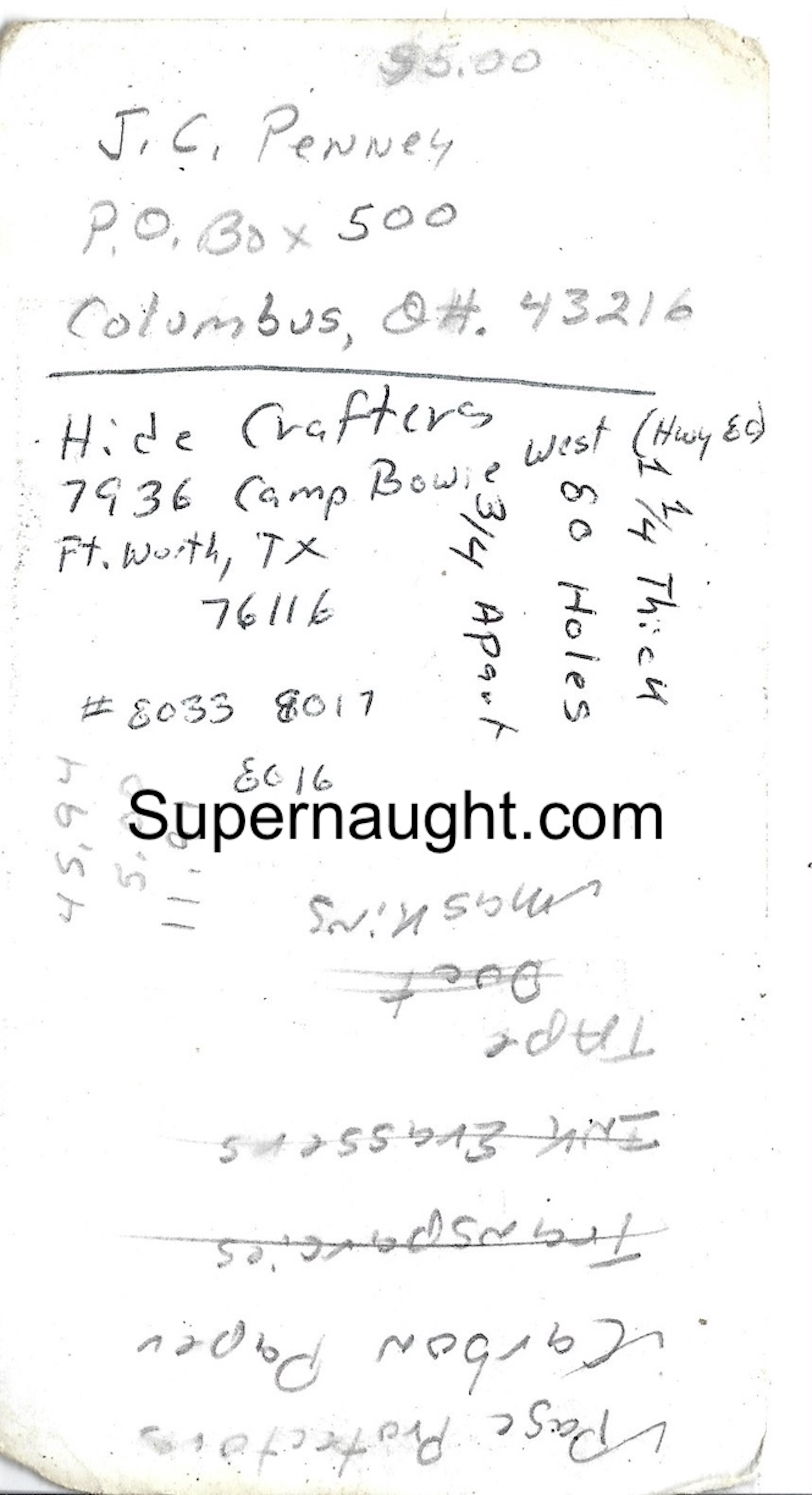 Jerry Brudos Physicians Pass With His Handwriting image 2