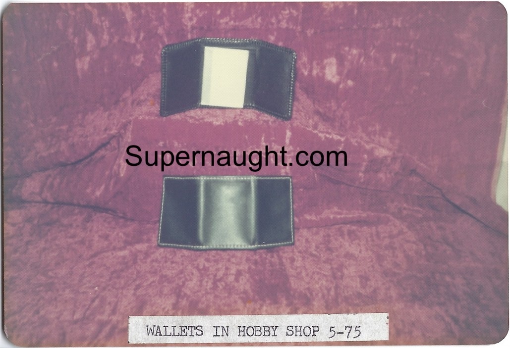 Jerry Brudos Wallets in Hobby Shop Photo