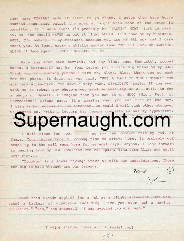 John Collins Five Page Letter and Envelope Both Signed image 2