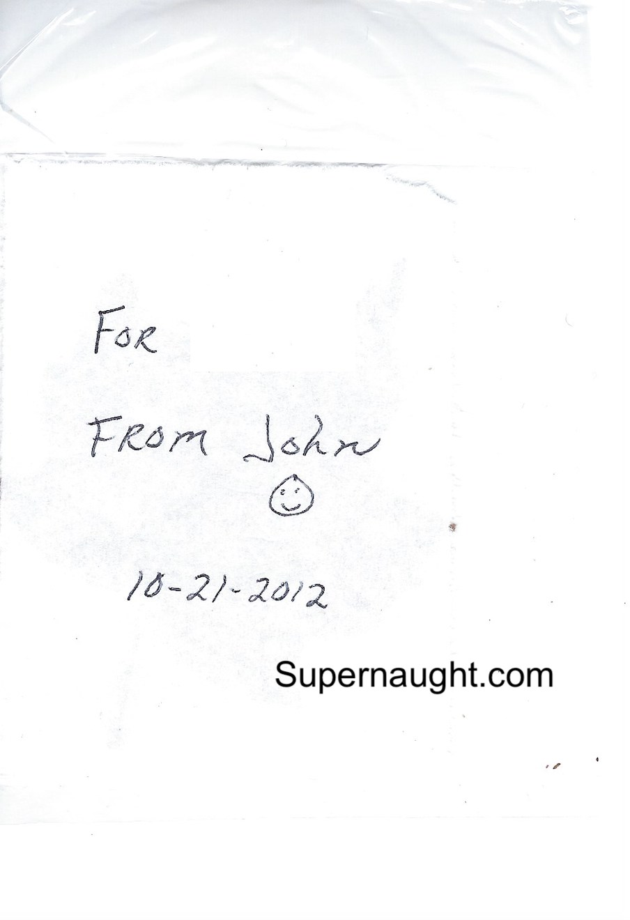 John Collins Five Page Letter and Envelope Both Signed image 4