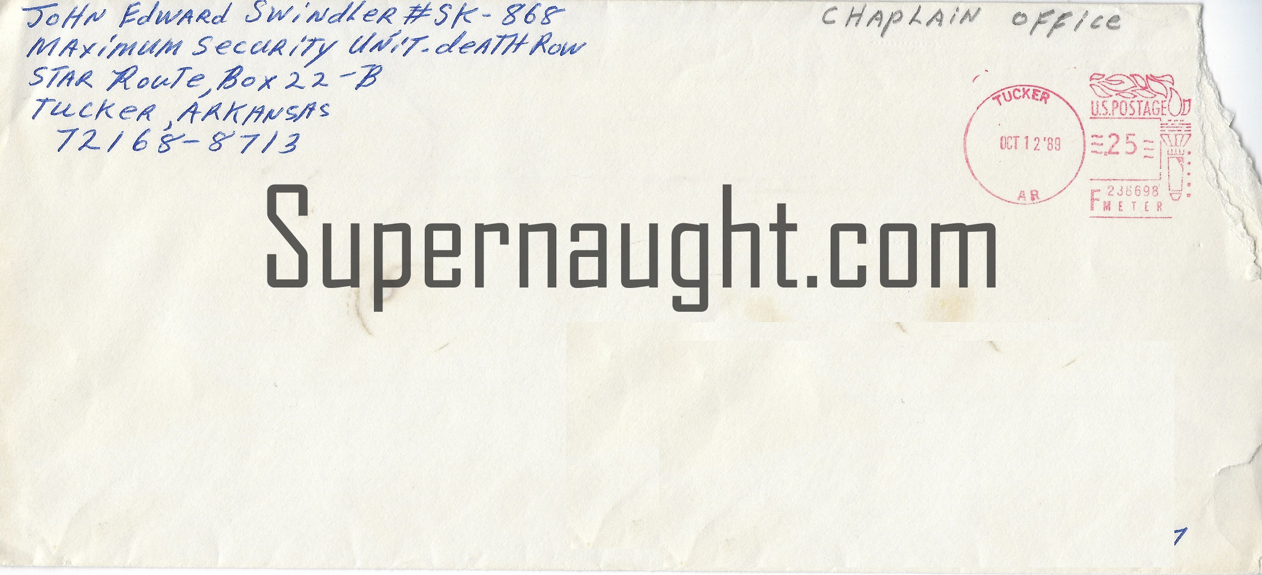John Edward Swindler 6 Page Letter and Envelope Set Both Signed image 7