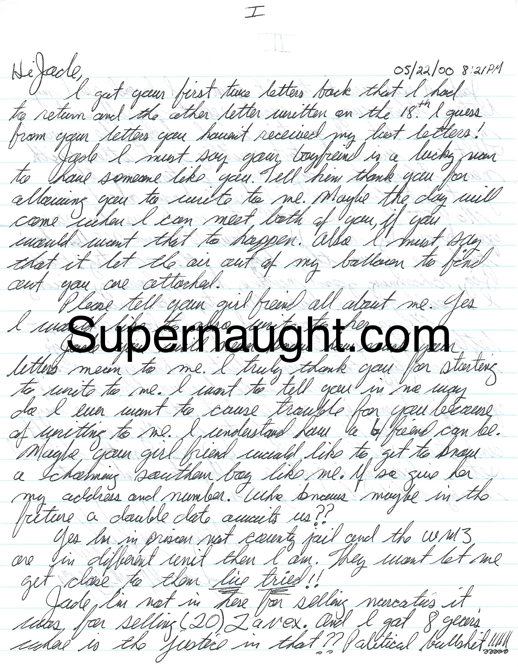 John Mark Byers Signed Letter