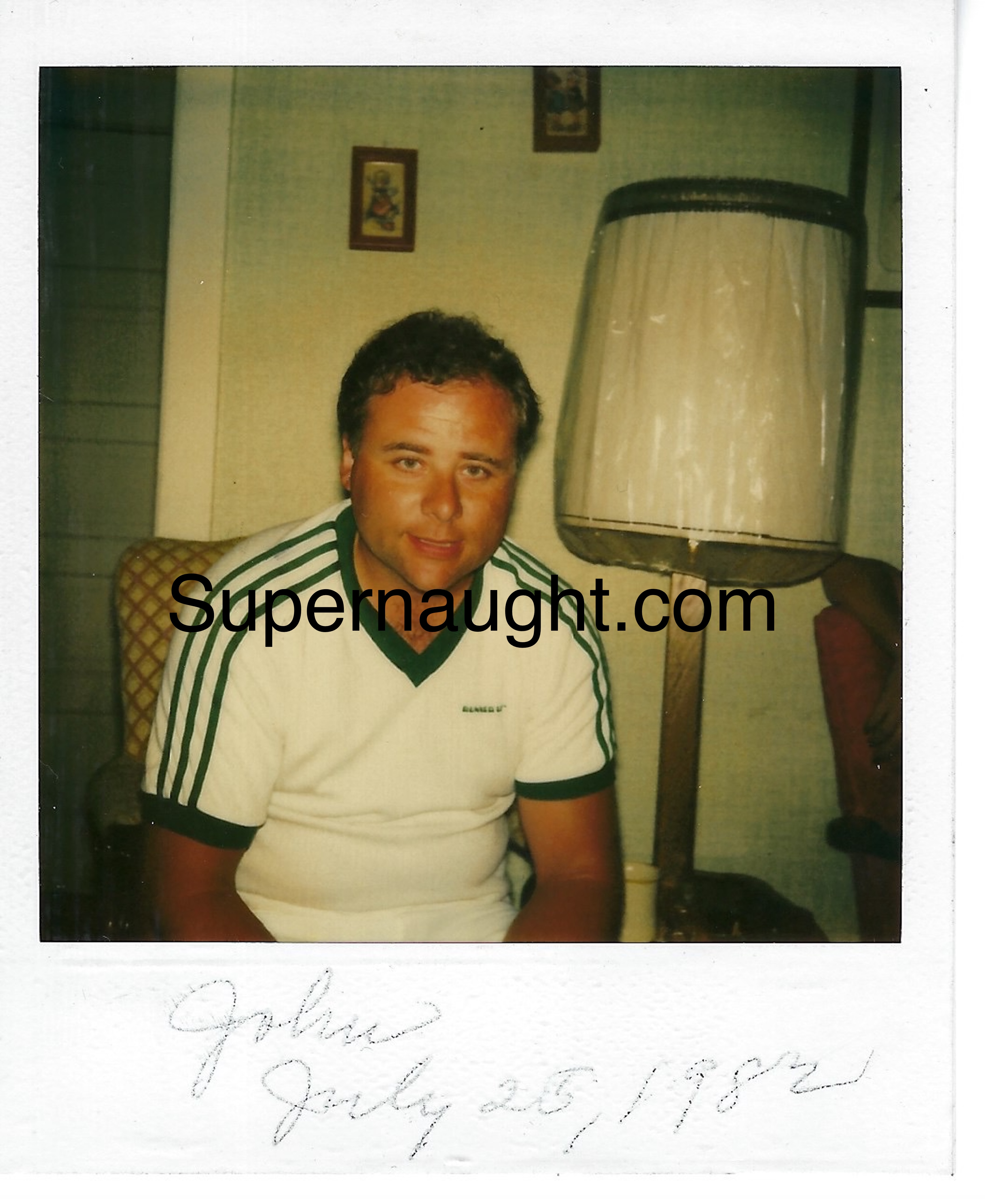 John Robinson Polaroid Signed 1982