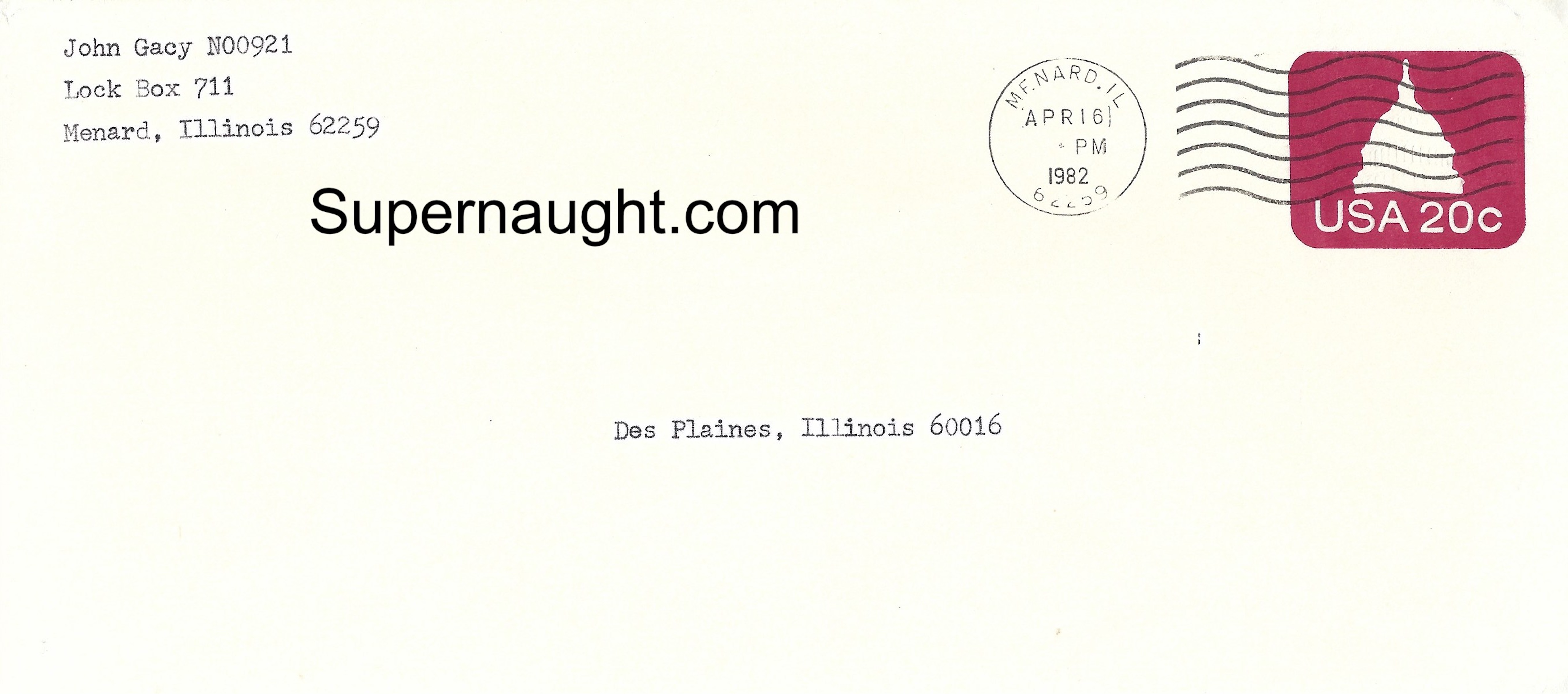 John Wayne 1982 Signed Two Page Legal Letter With Envelope Set image 4