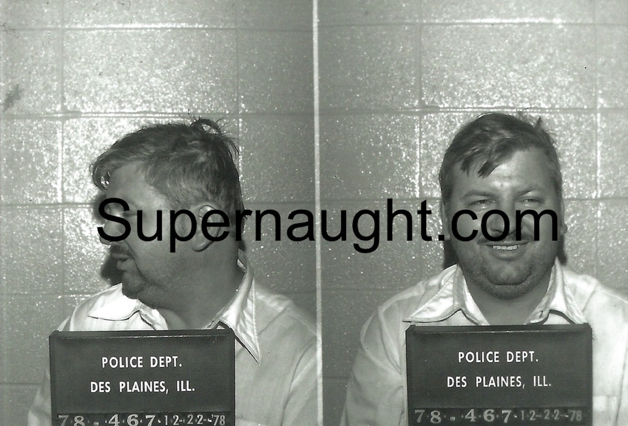 John Wayne Gacy 1978 Mugshot Photo