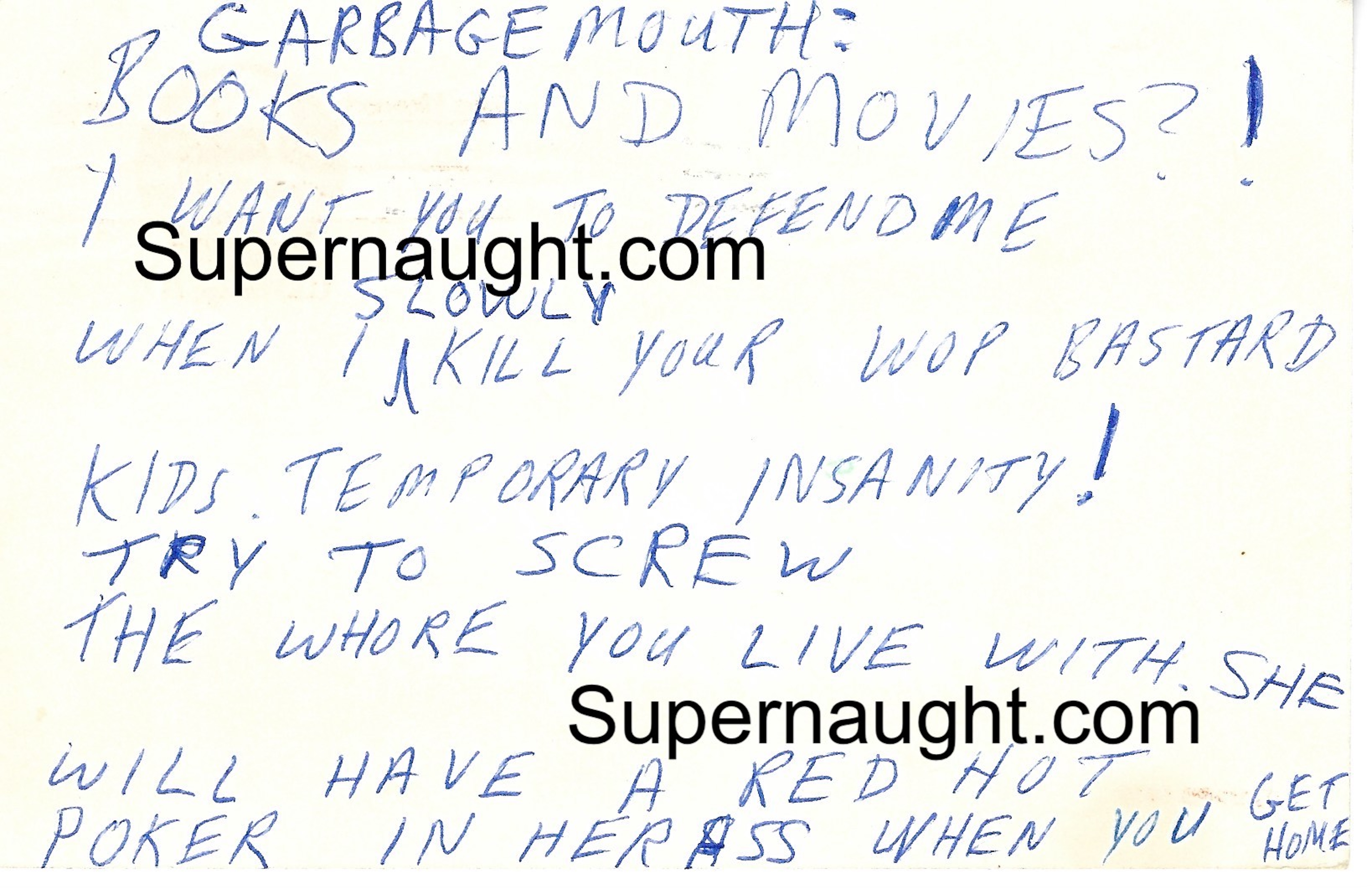 John Wayne Gacy 1980 Postcard To Attorney Amazing Content!