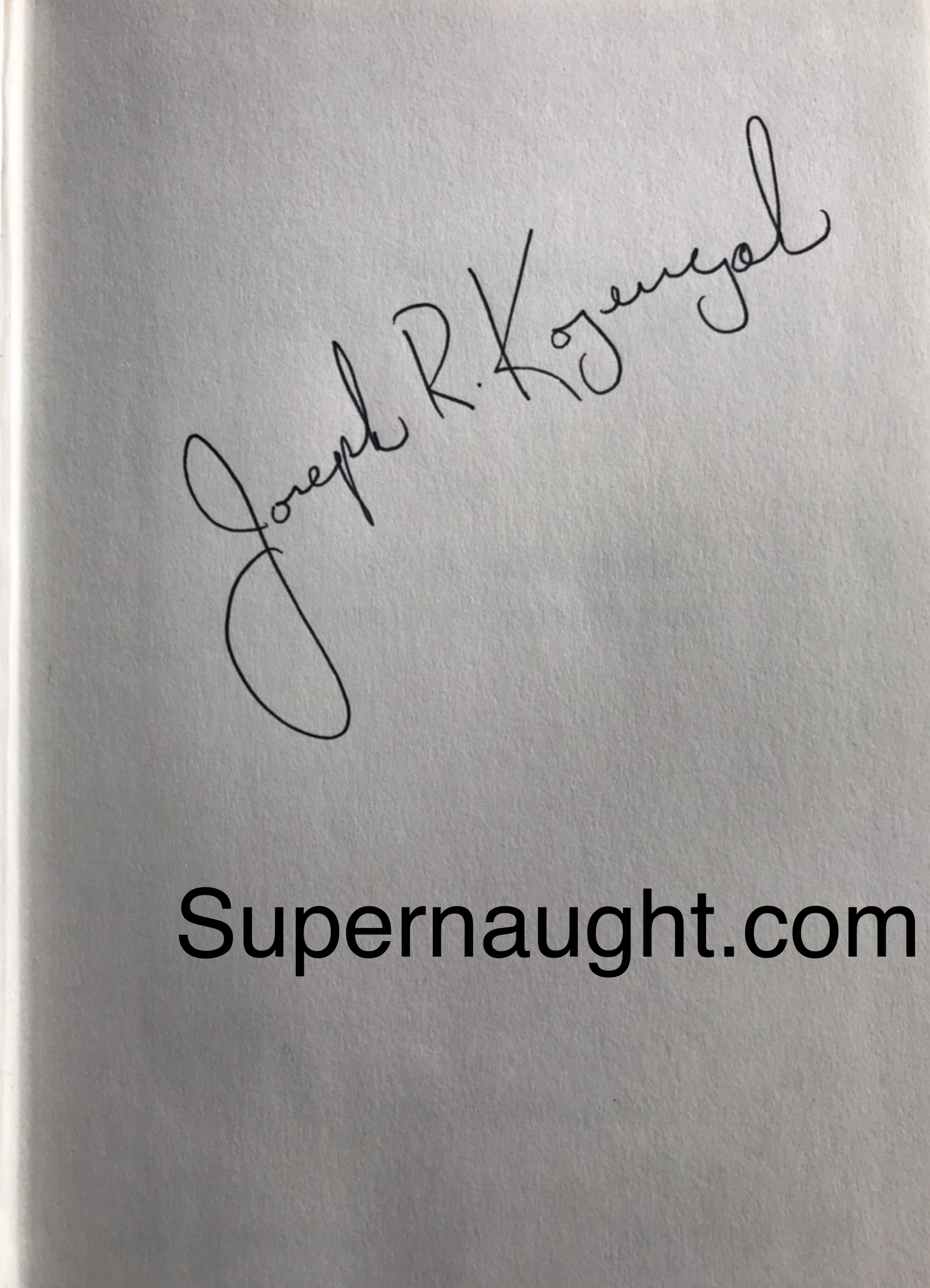 John Wayne Gacy A Passing Acquaintance Signed by Joseph Kozenczak