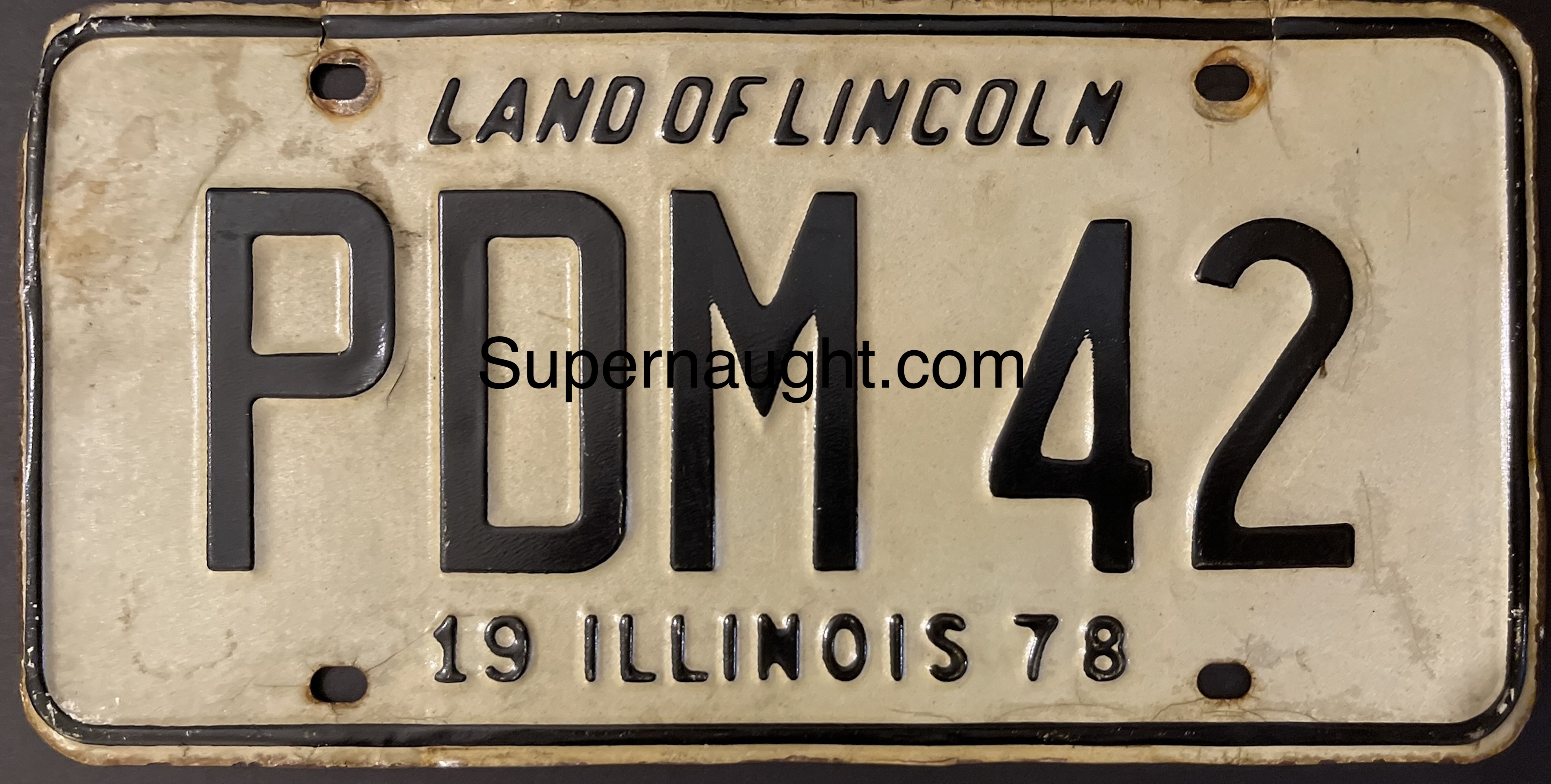 John Wayne Gacy Oldsmobile License Plate With Paperwork