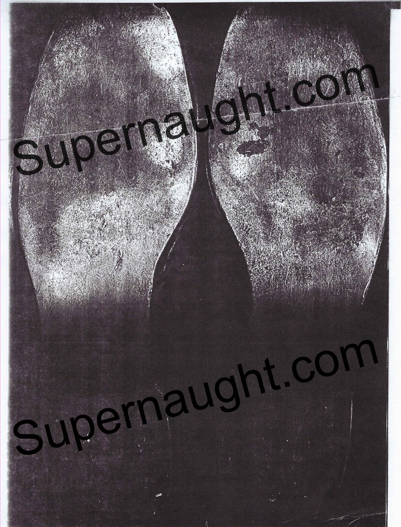 John Wayne Gacy Photocopy of His Shoes