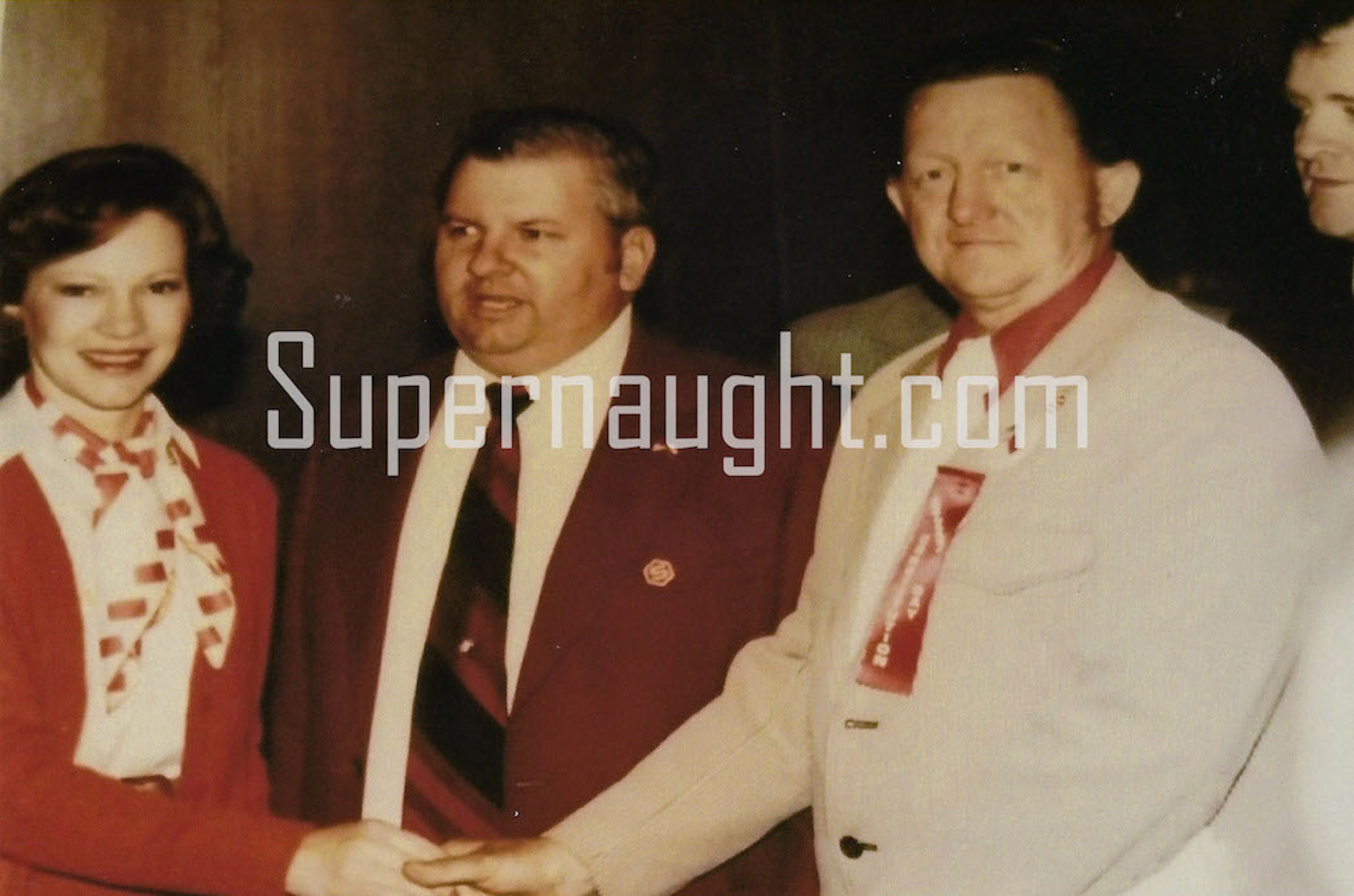 John Wayne Gacy with Rosalynn Carter Three Photos