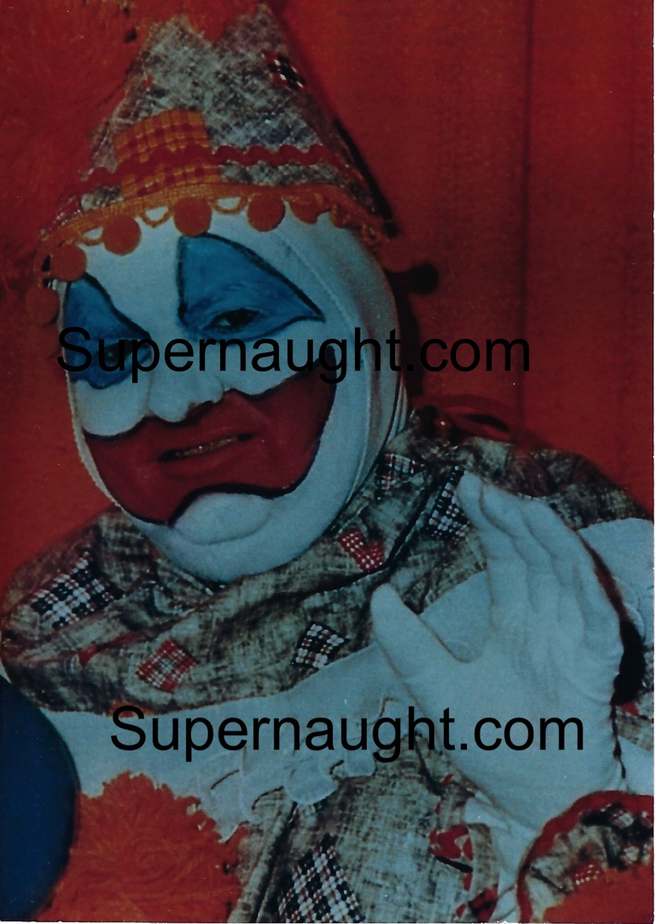 John Wayne Gacy Vintage Patches the Clown Photo With Writing