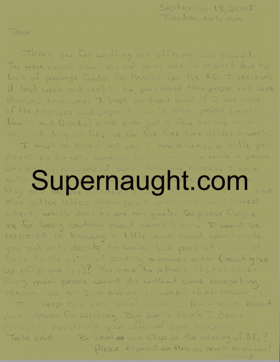 Joseph Duncan Letter and Signed Envelope Set