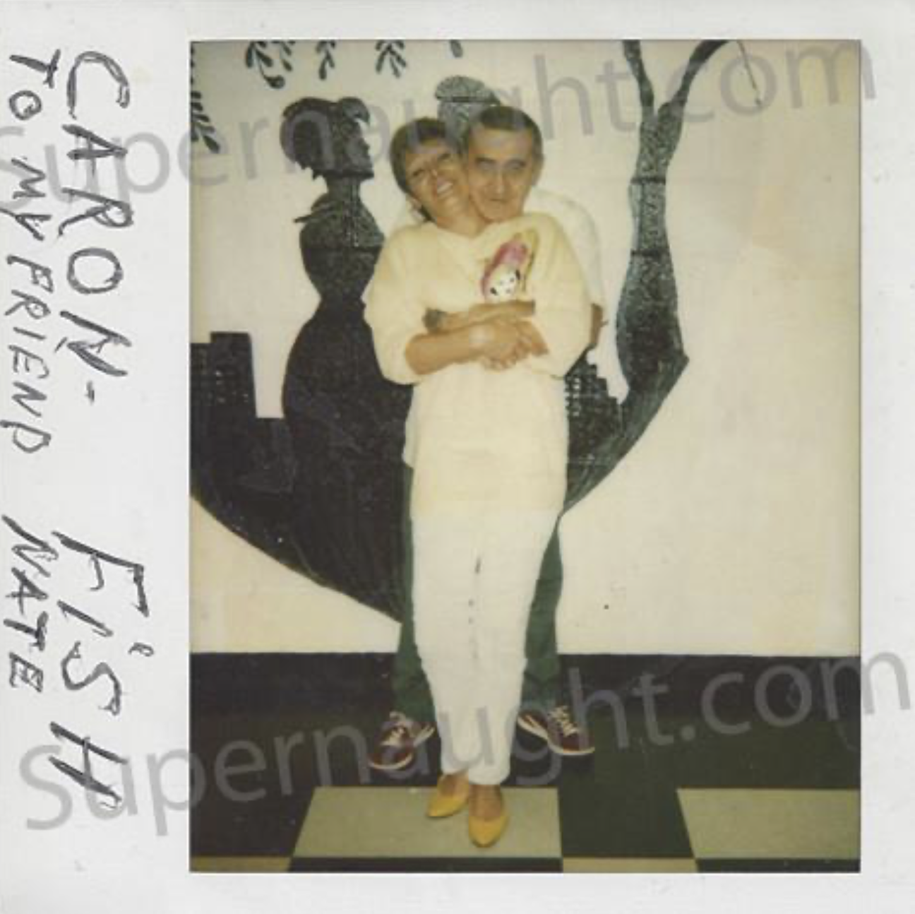 Joseph Fischer Polaroid Signed