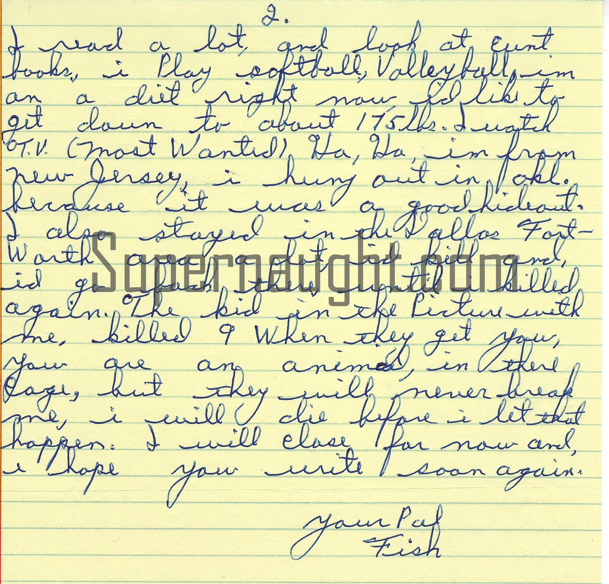 Joseph Fischer Signed Two Page Letter image 3