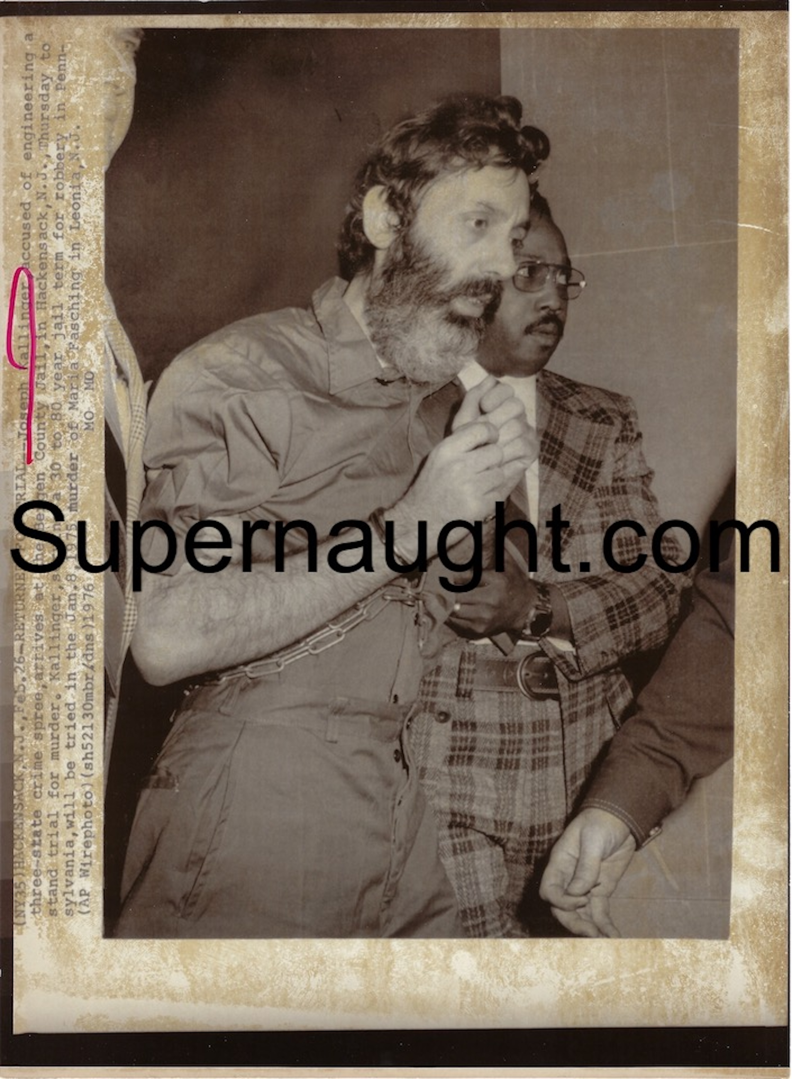 Joseph Kallinger Press Photo