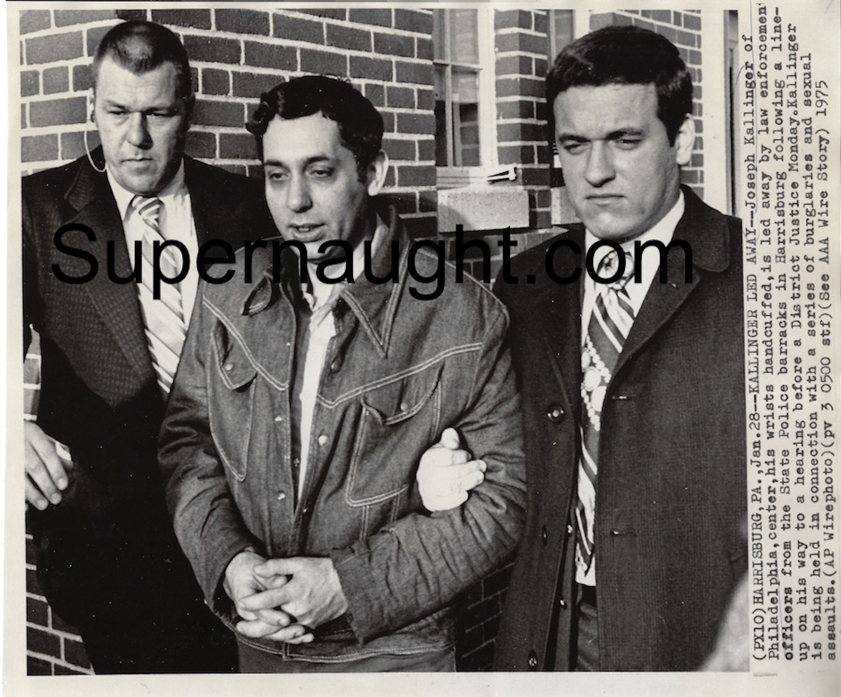 Joseph Kallinger Press Photograph