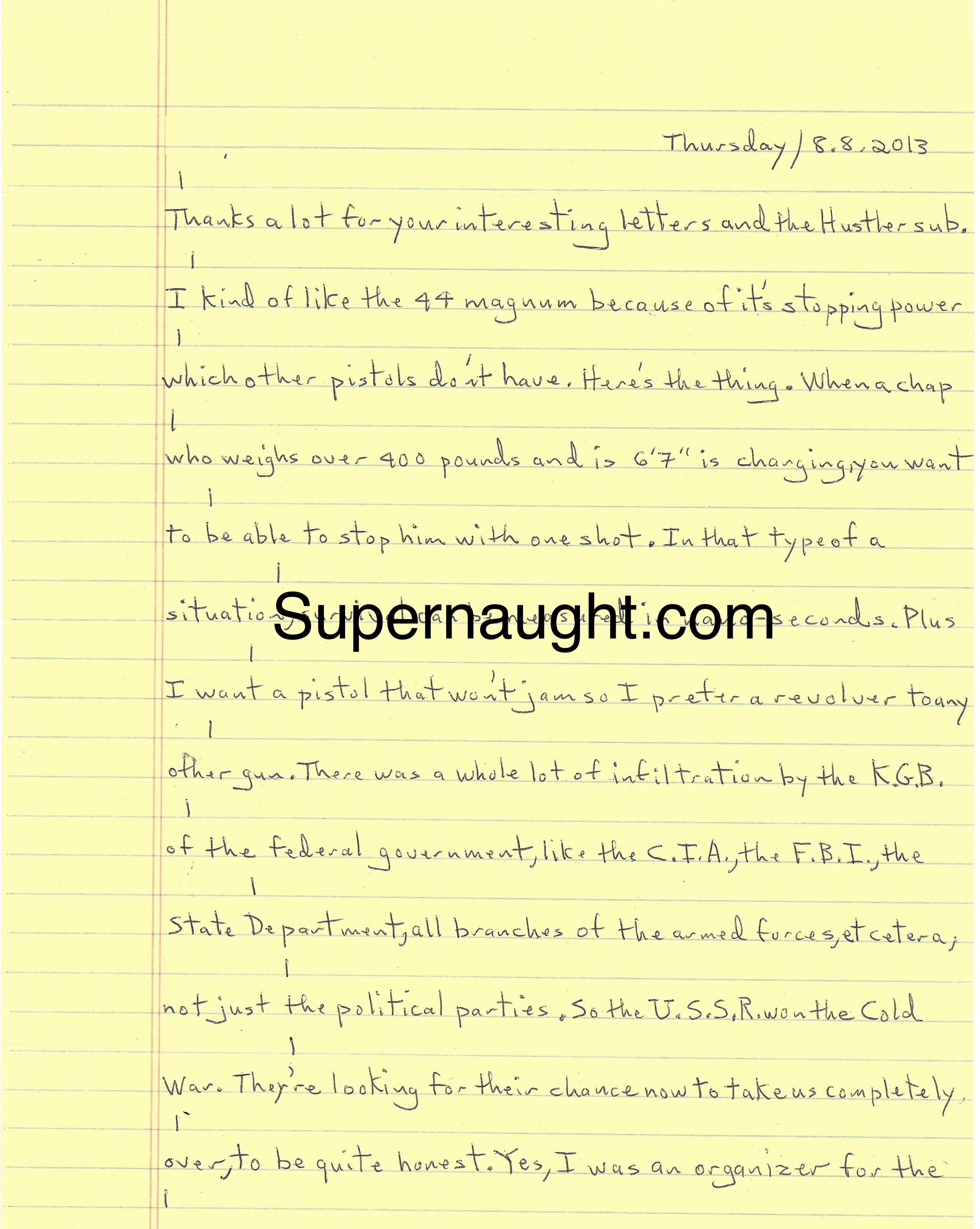 Joseph Paul Franklin Letter and Envelope Set Both Signed image 2