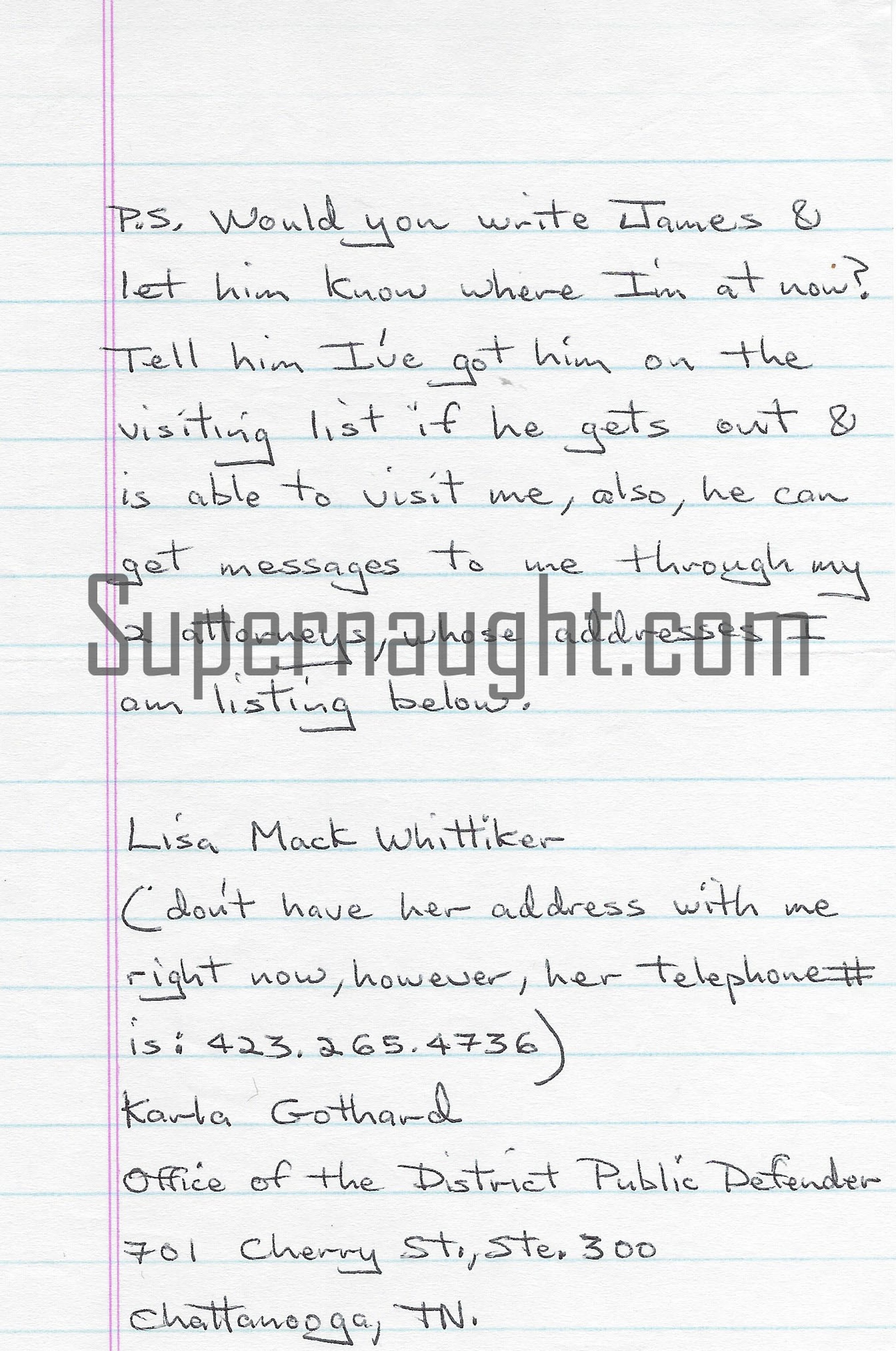 Joseph Paul Franklin Three Page Letter Signed image 2