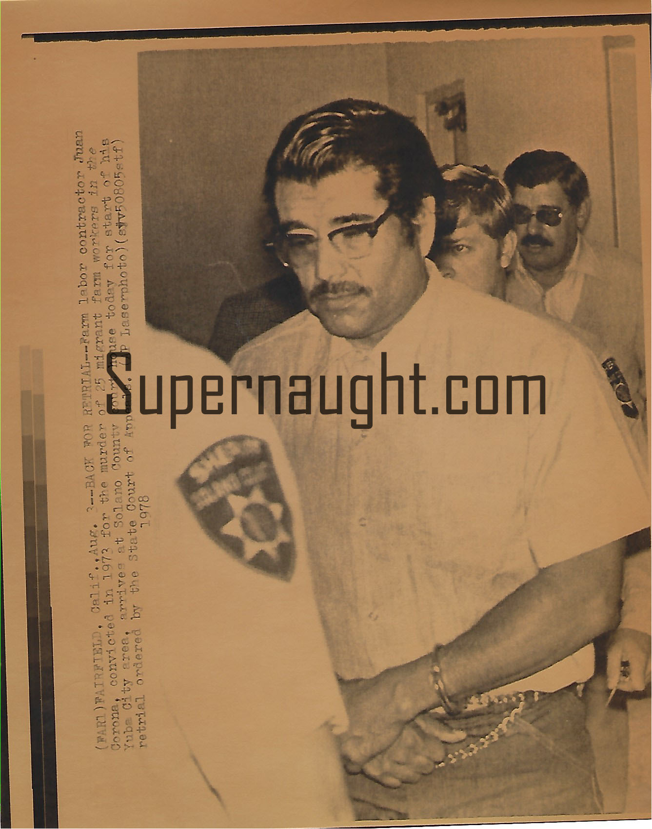 Juan Corona 1978 Laser Press Photo