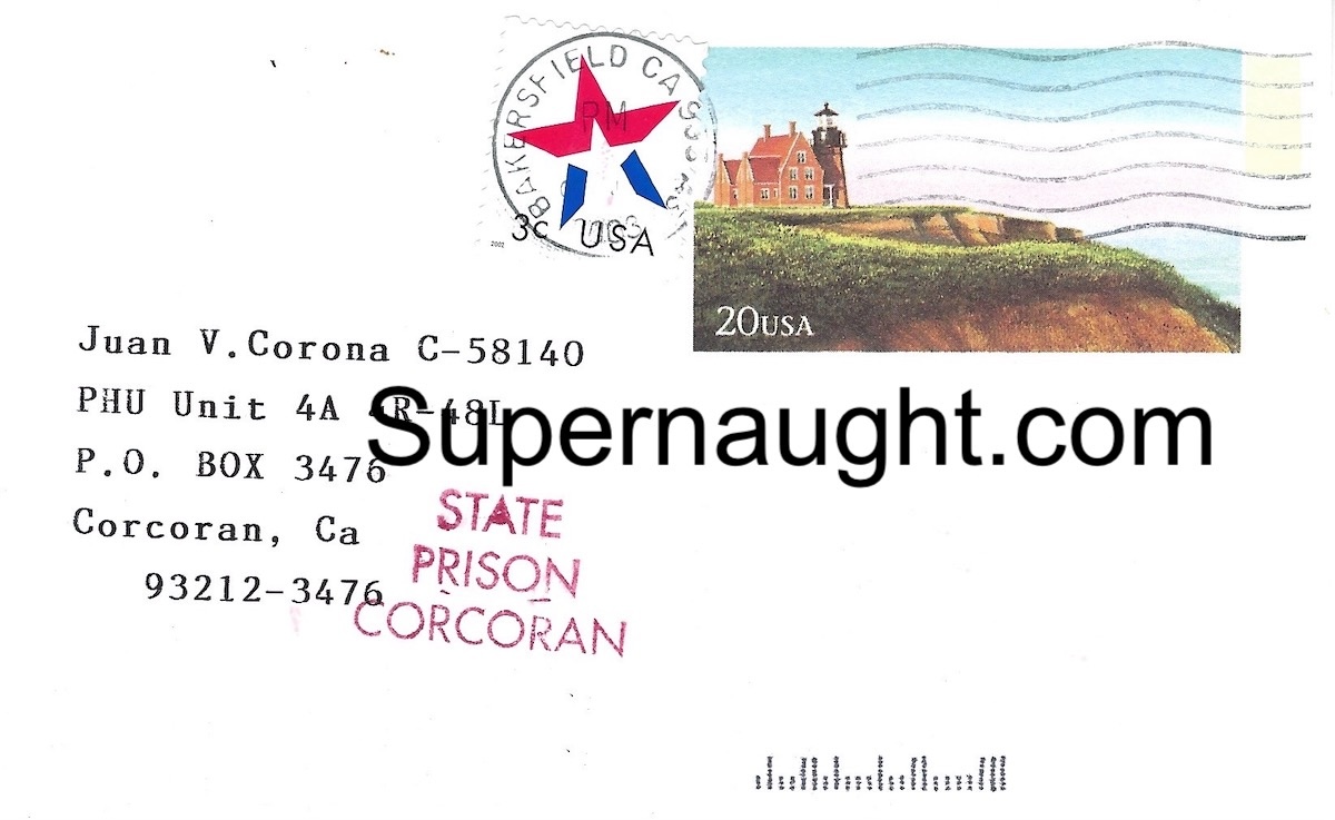 Juan Corona Prison Postcard Machete Serial Killer image 2