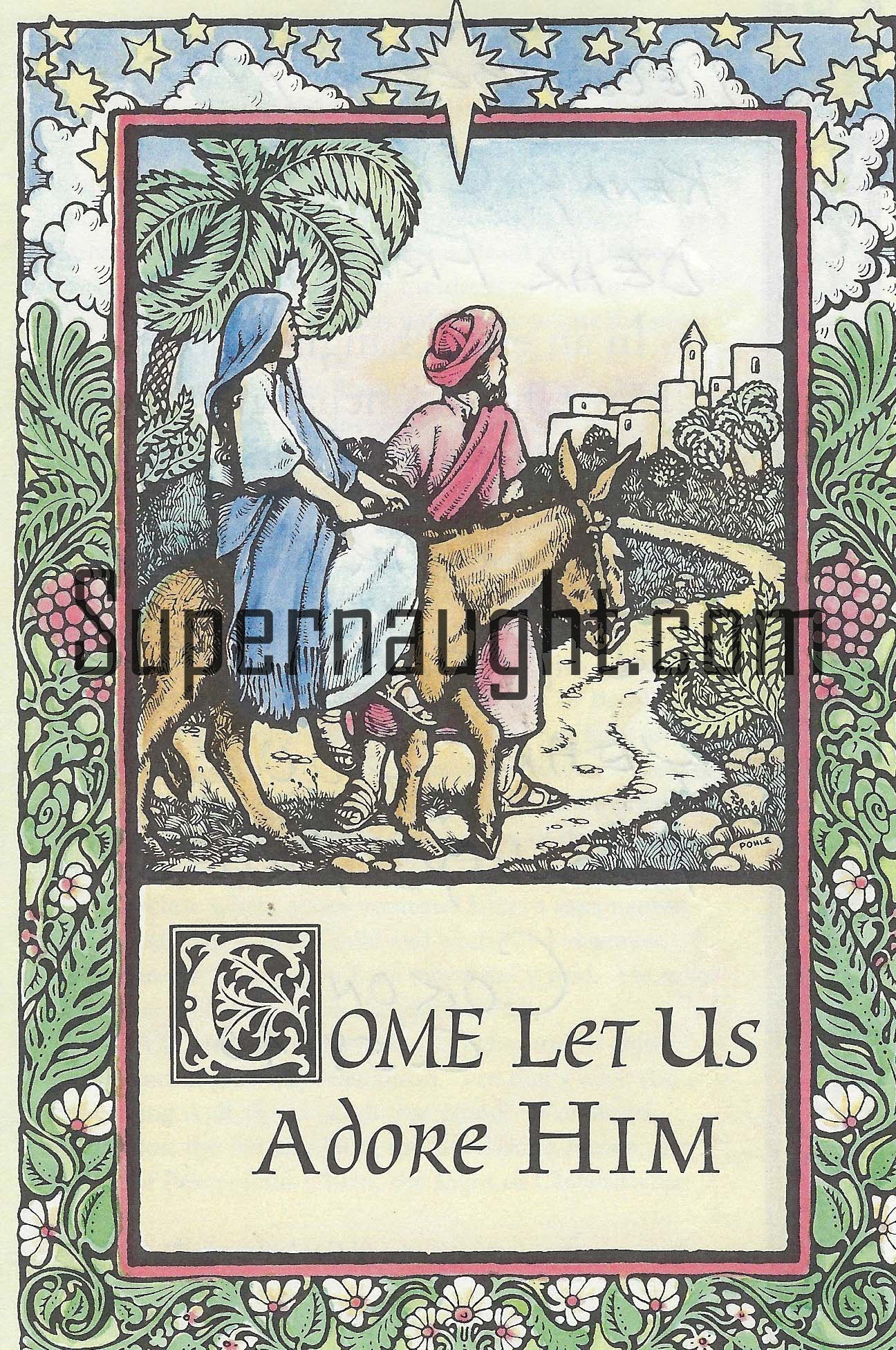 Juan Corona Signed Christmas Card image 2