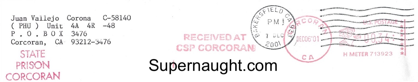 Juan Corona Signed Letter with Envelope Set image 2
