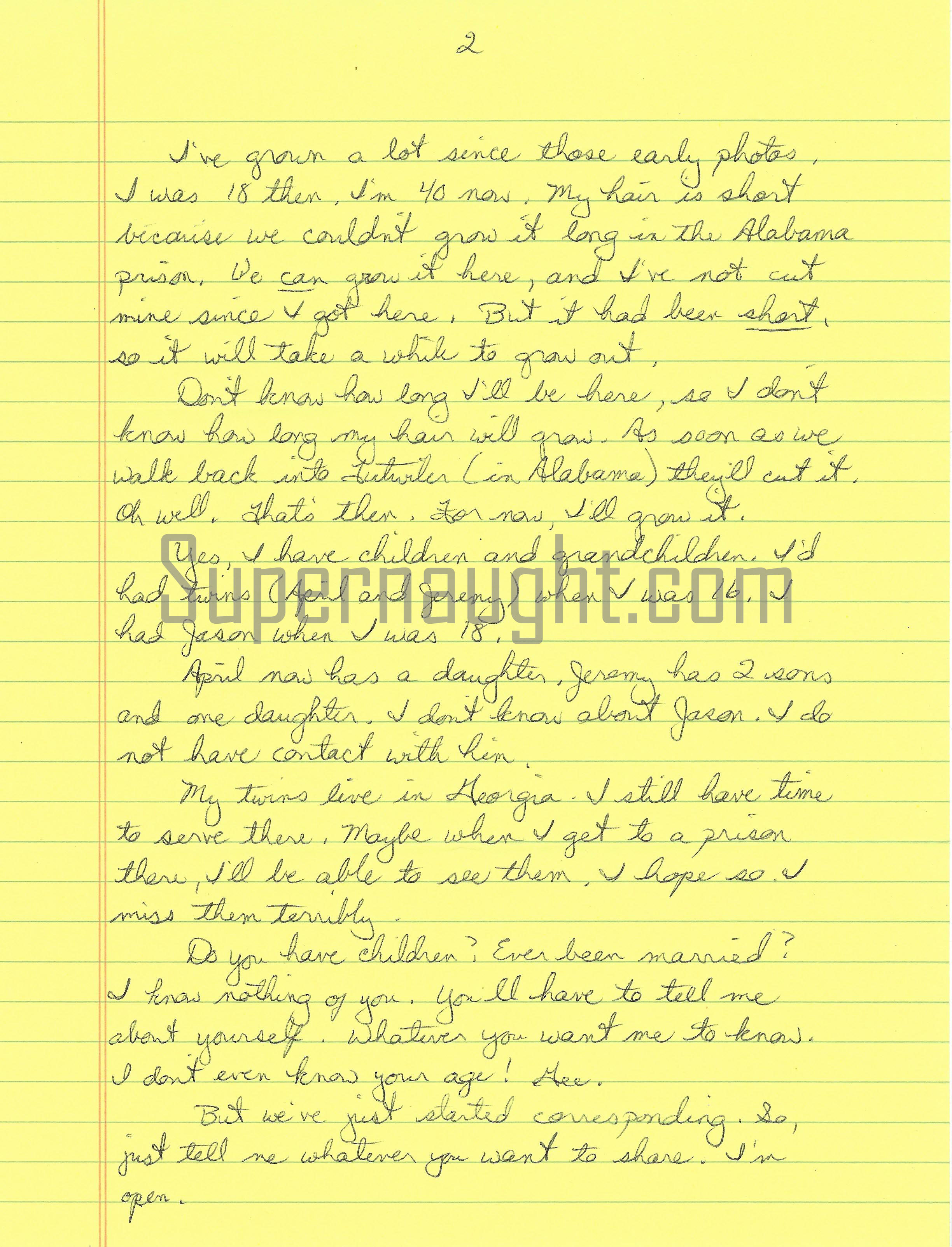 Judith Neelley Three Page Letter and Envelope Set Both Signed image 2