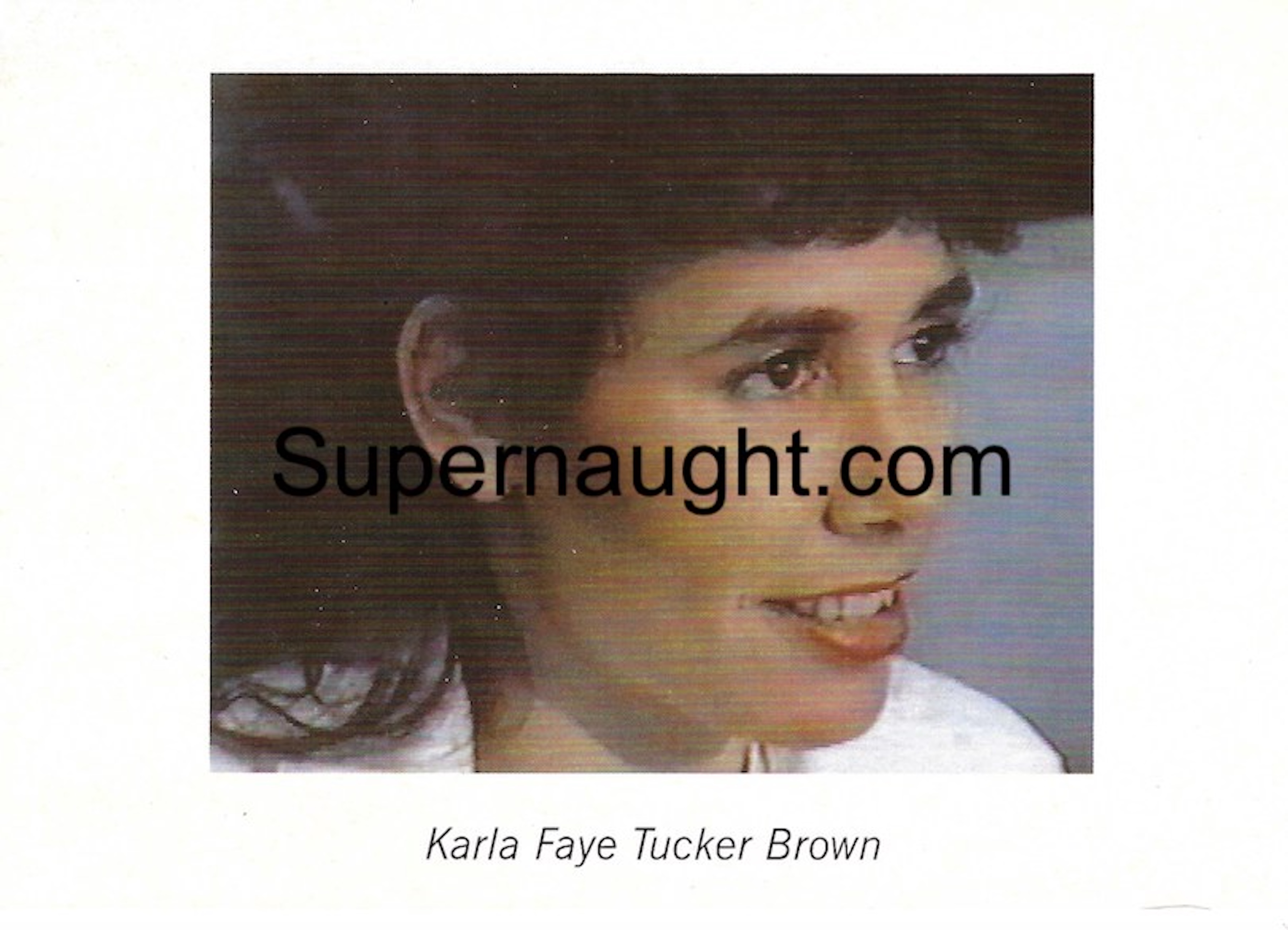Karla Faye Tucker Photo