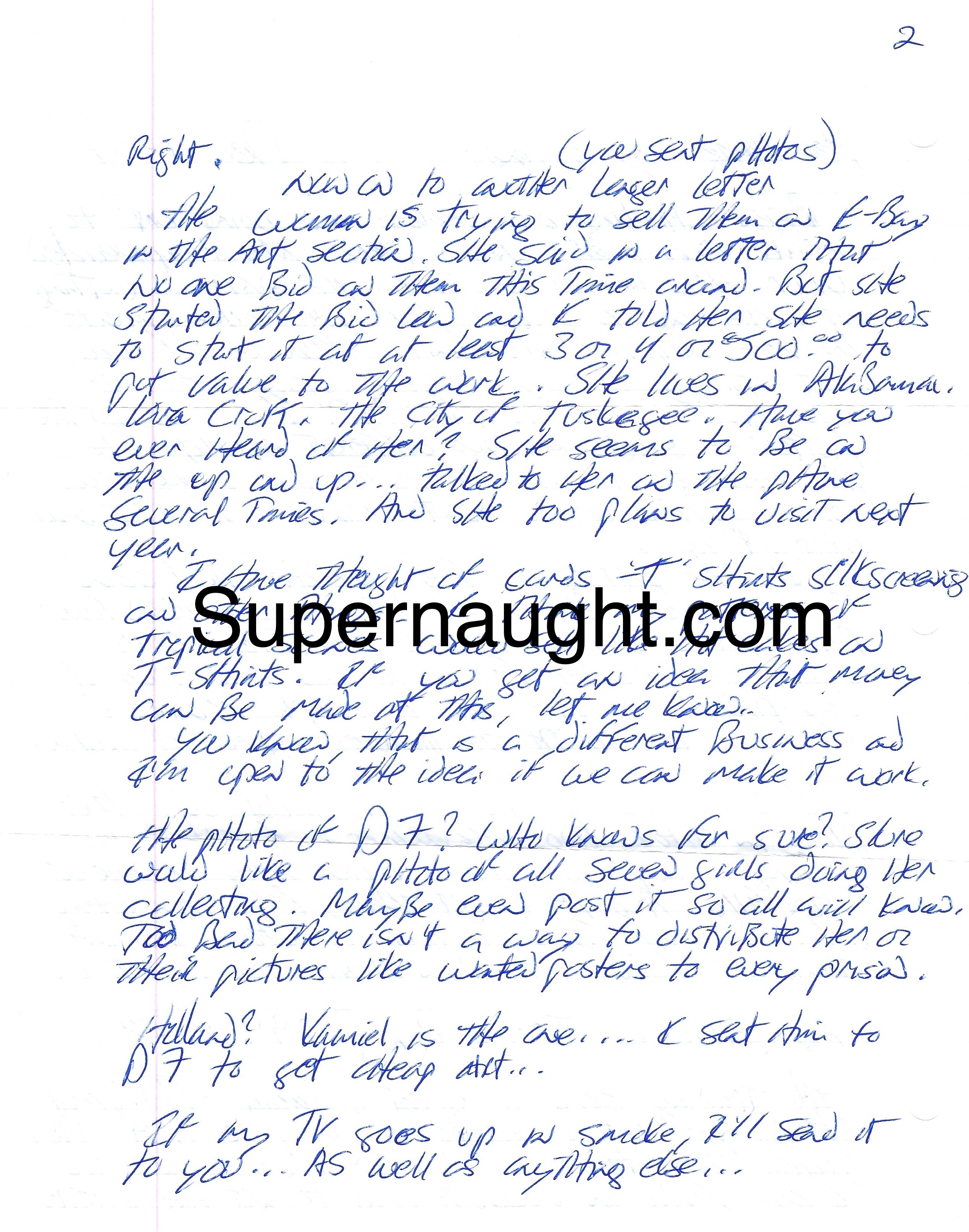 Keith Jesperson Dec 2007 Four Page Letter Envelope Set Both Signed image 3