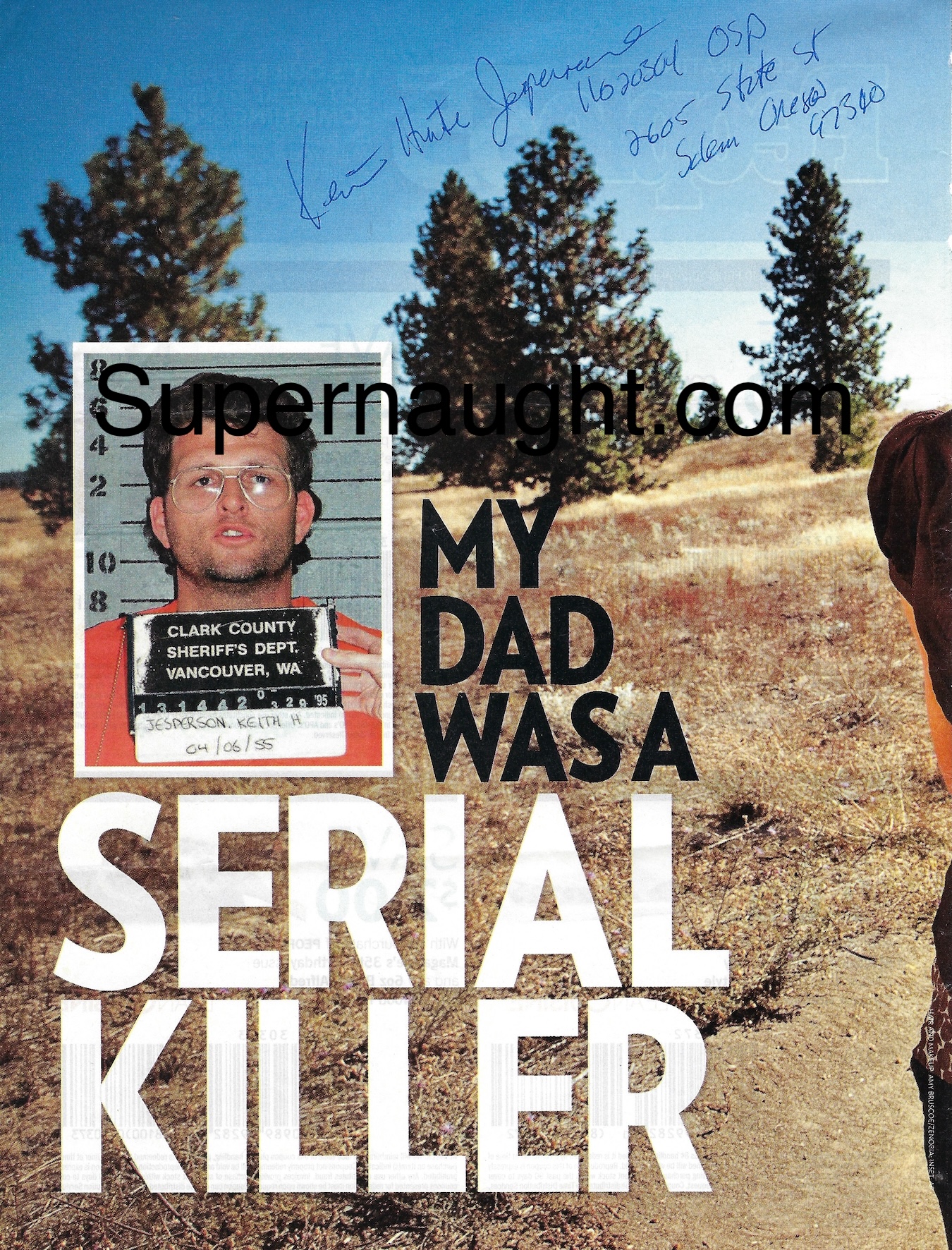 Keith Jesperson Signed People Magazine Article