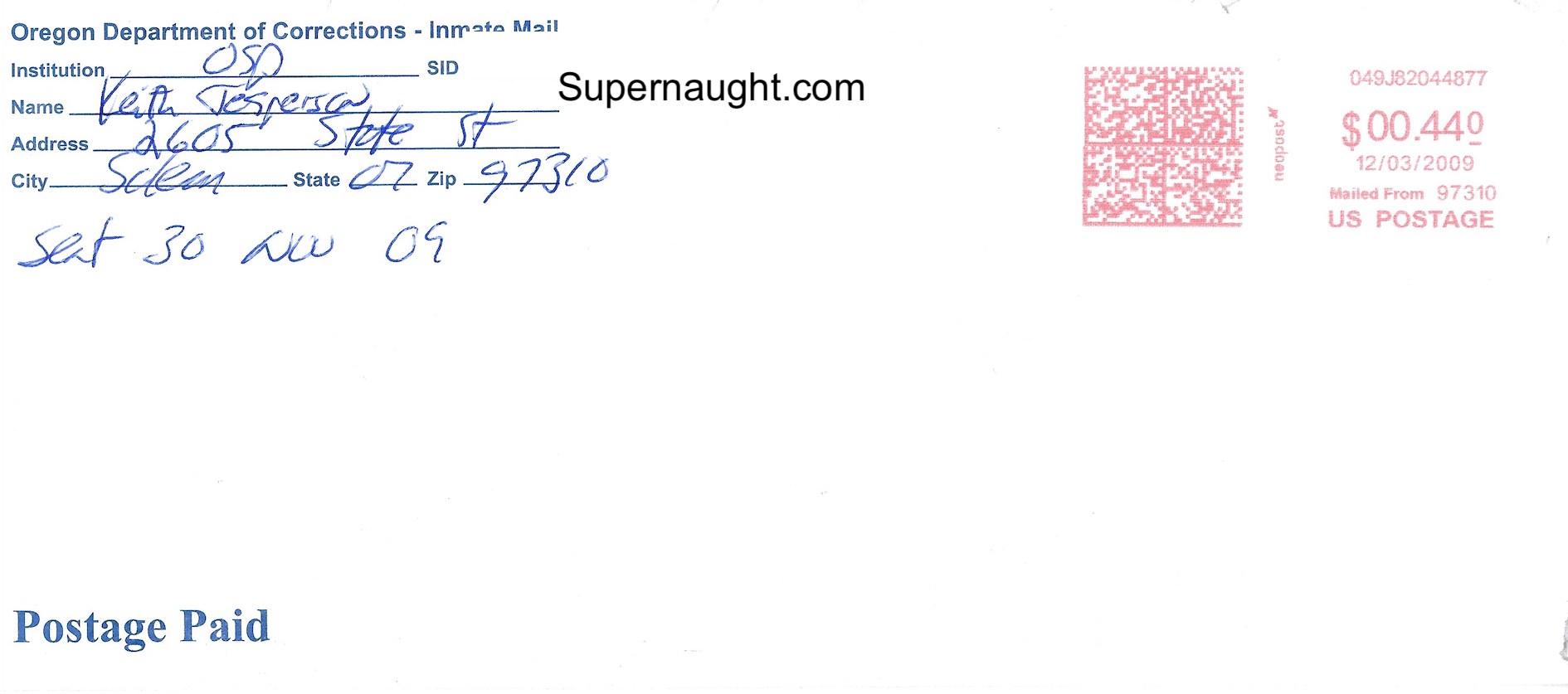 Keith Jesperson Signed People Magazine Article image 6